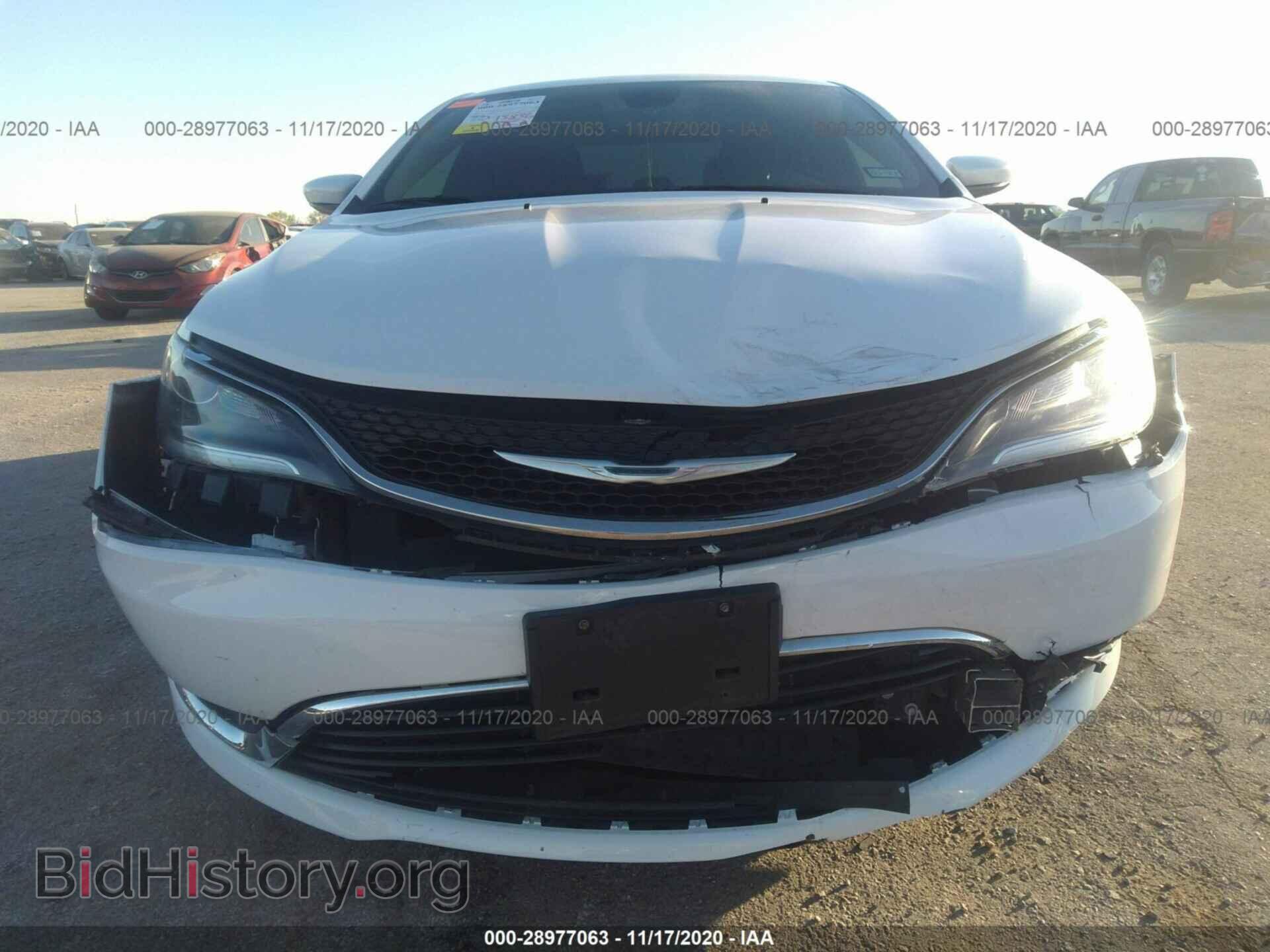 2016 CHRYSLER 200 - VIN: 1C3CCCAB2GN129395 - Фото 6