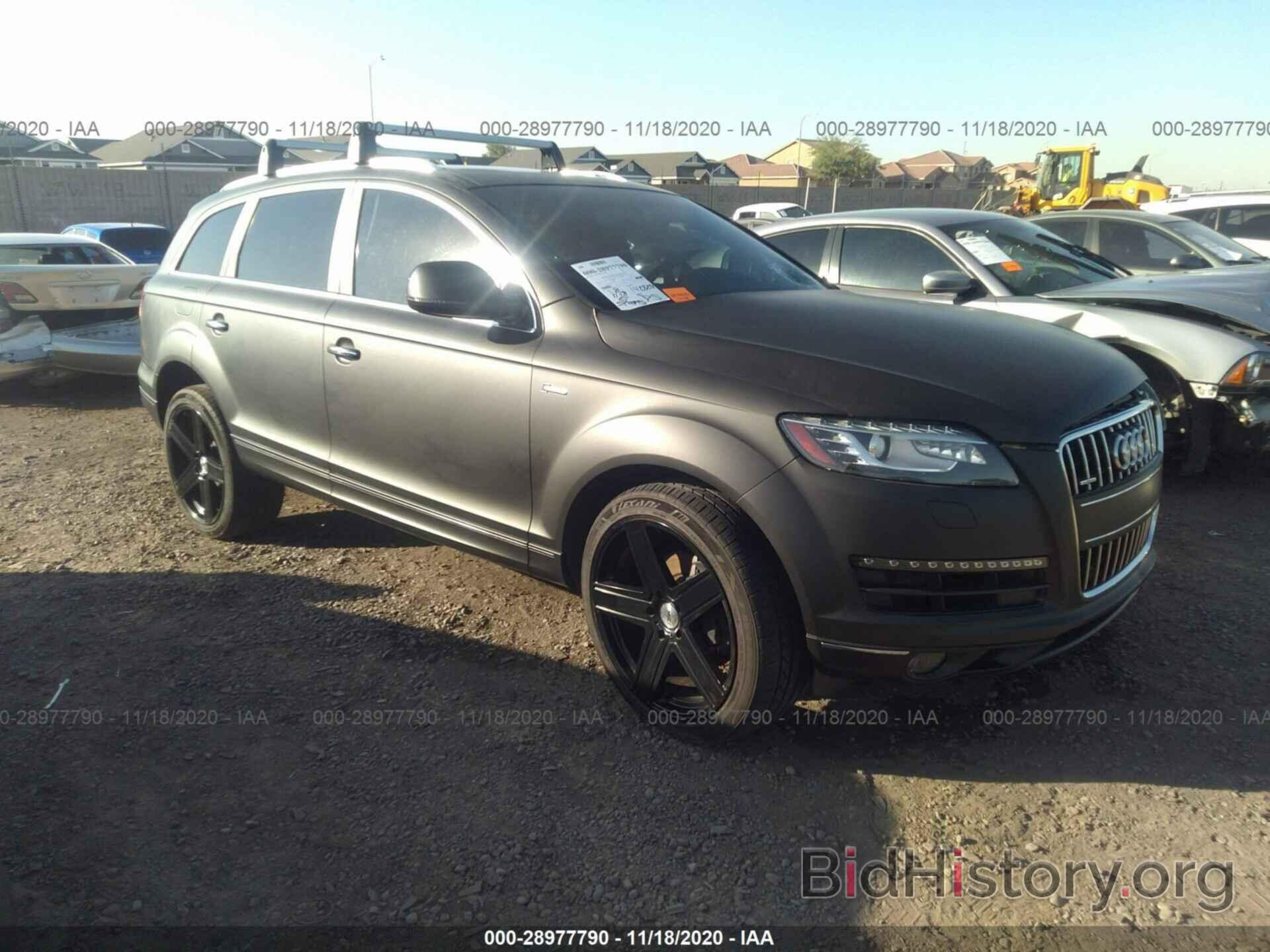 Photo WA1LGAFE5FD007619 - AUDI Q7 2015