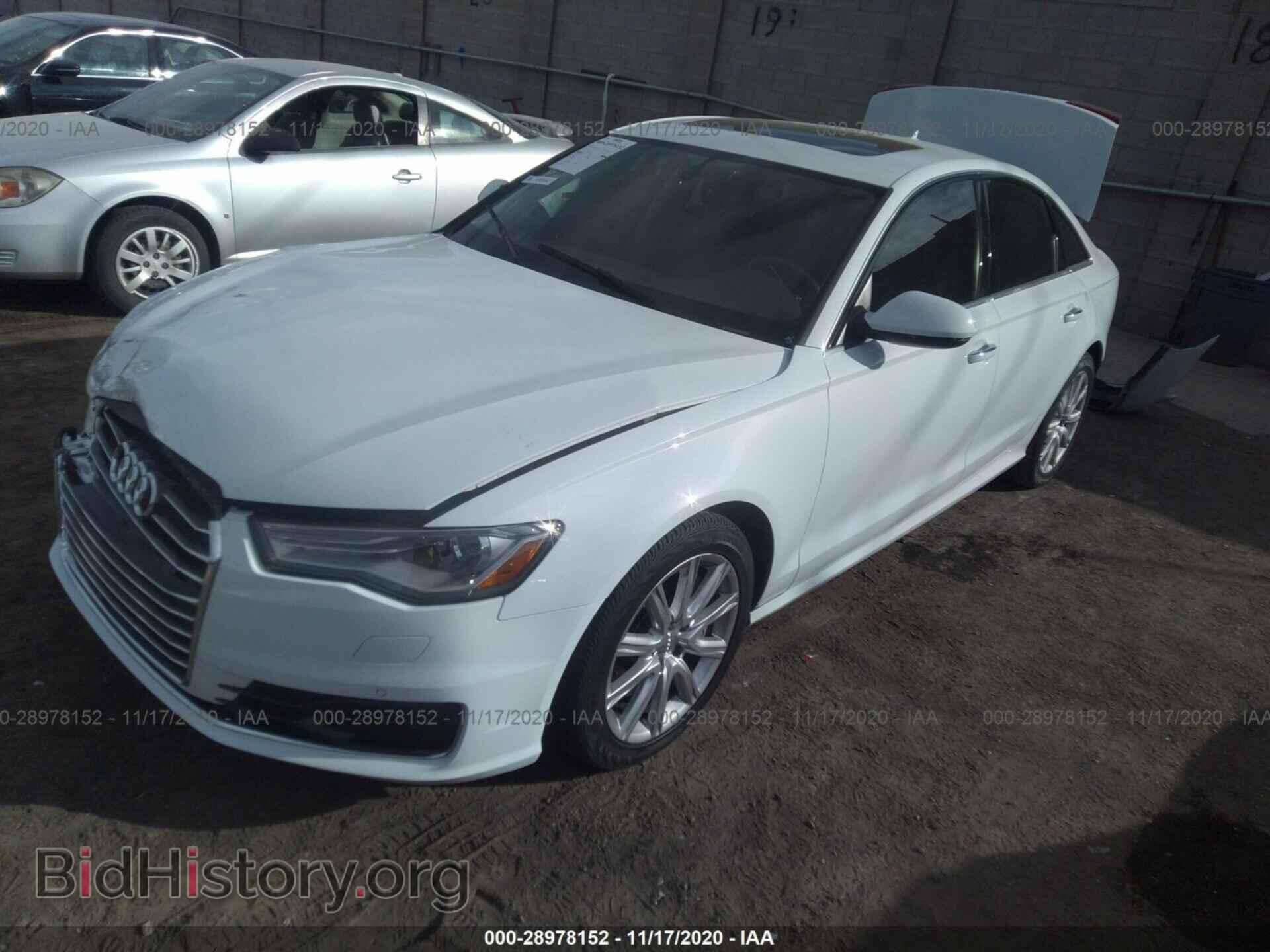 2016 AUDI A6 - VIN: WAUDFAFC8GN017372 - Фото 2