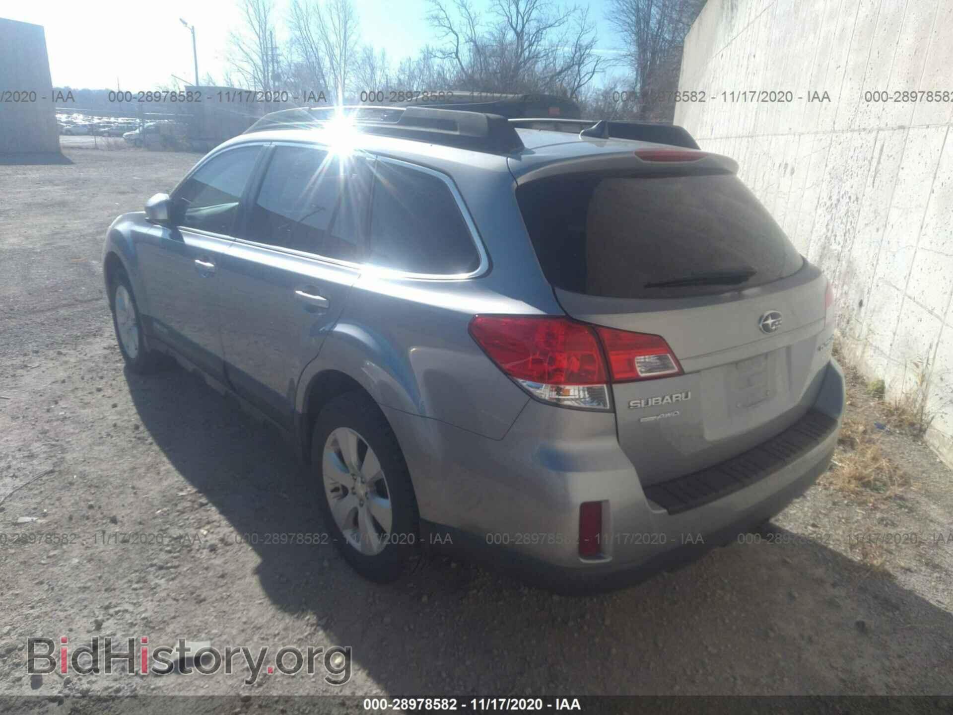 2011 SUBARU OUTBACK - VIN: 4S4BRBFC7B3409752 - Фото 3