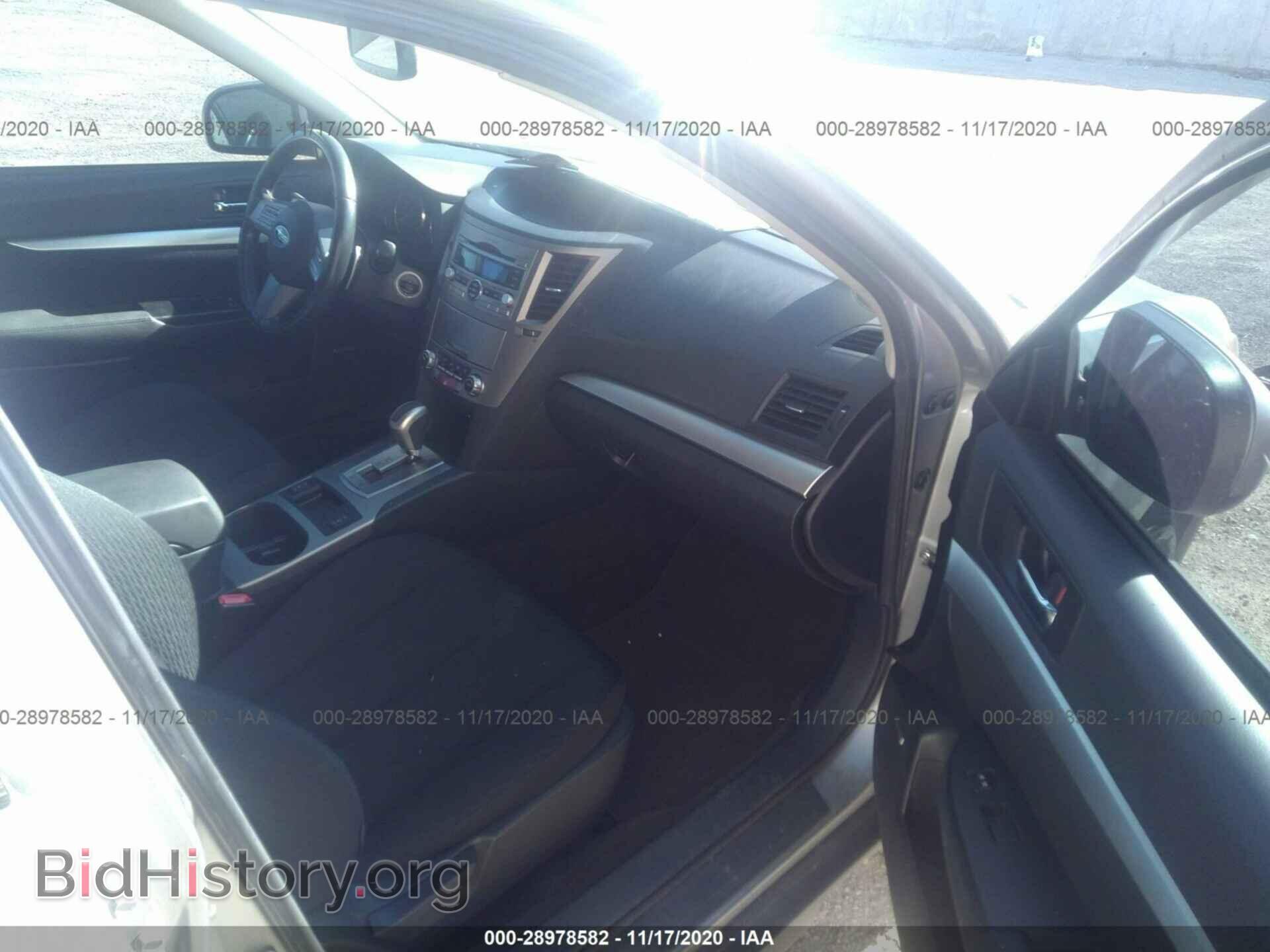 2011 SUBARU OUTBACK - VIN: 4S4BRBFC7B3409752 - Фото 5