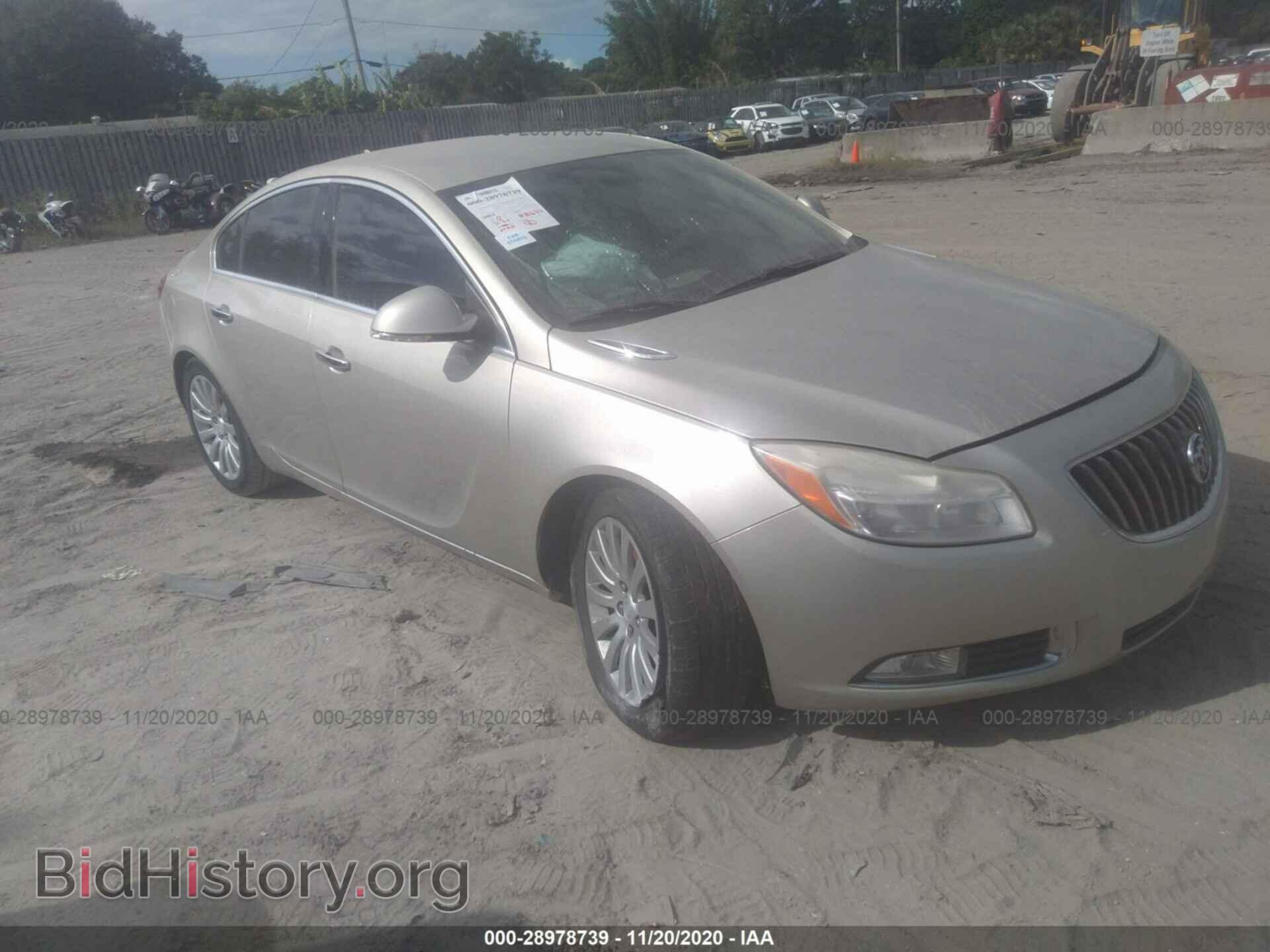 Photo 2G4GS5EV0D9185507 - BUICK REGAL 2013