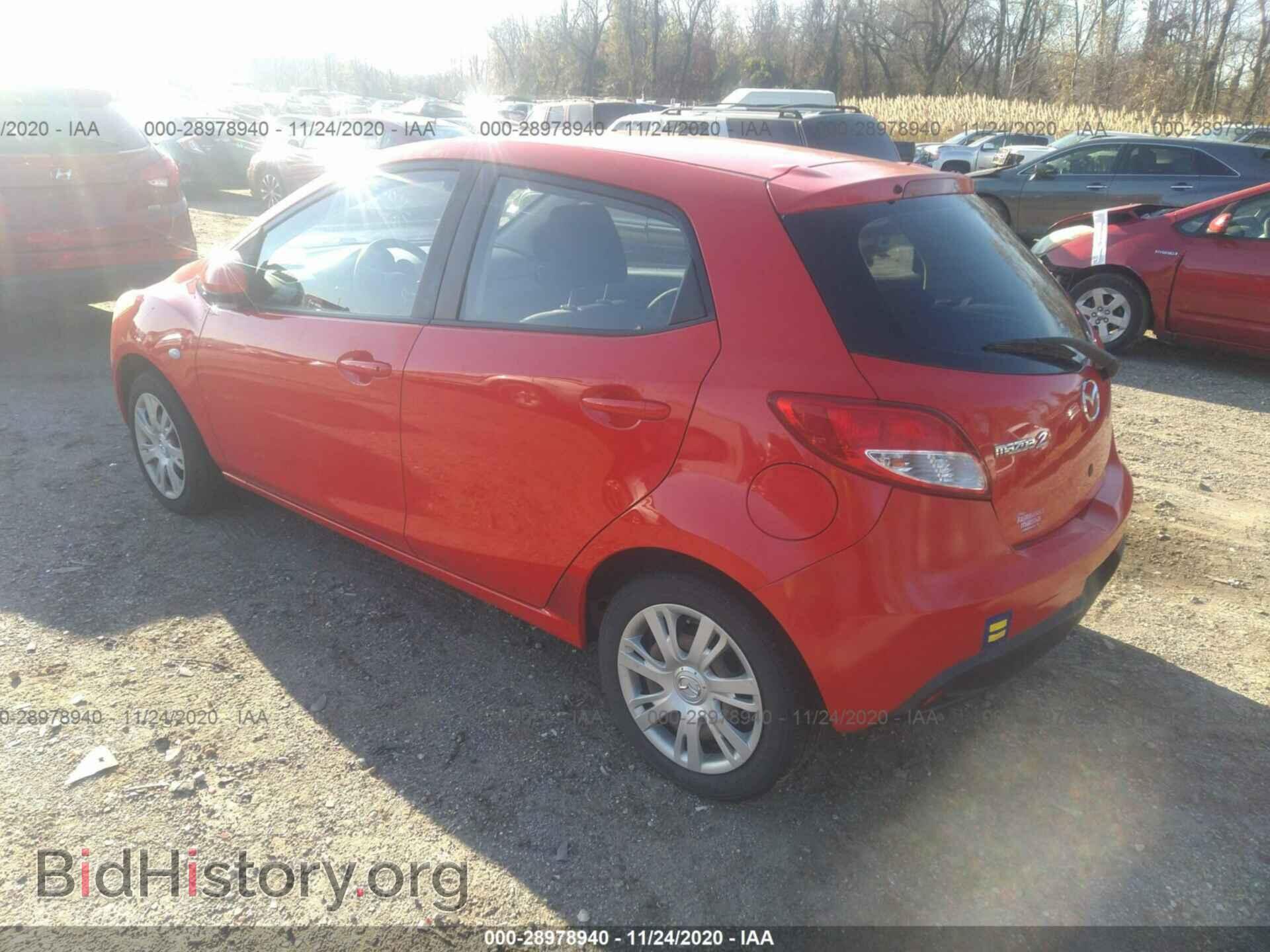 2011 MAZDA MAZDA2 - VIN: JM1DE1HY8B0103639 - Фото 3