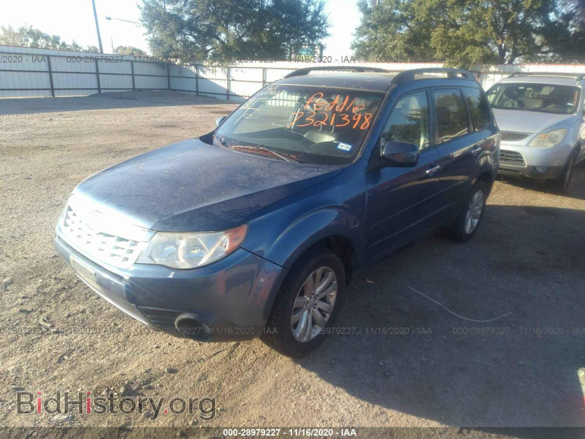 2011 SUBARU FORESTER - VIN: JF2SHAEC6BH719947 - Фото 2