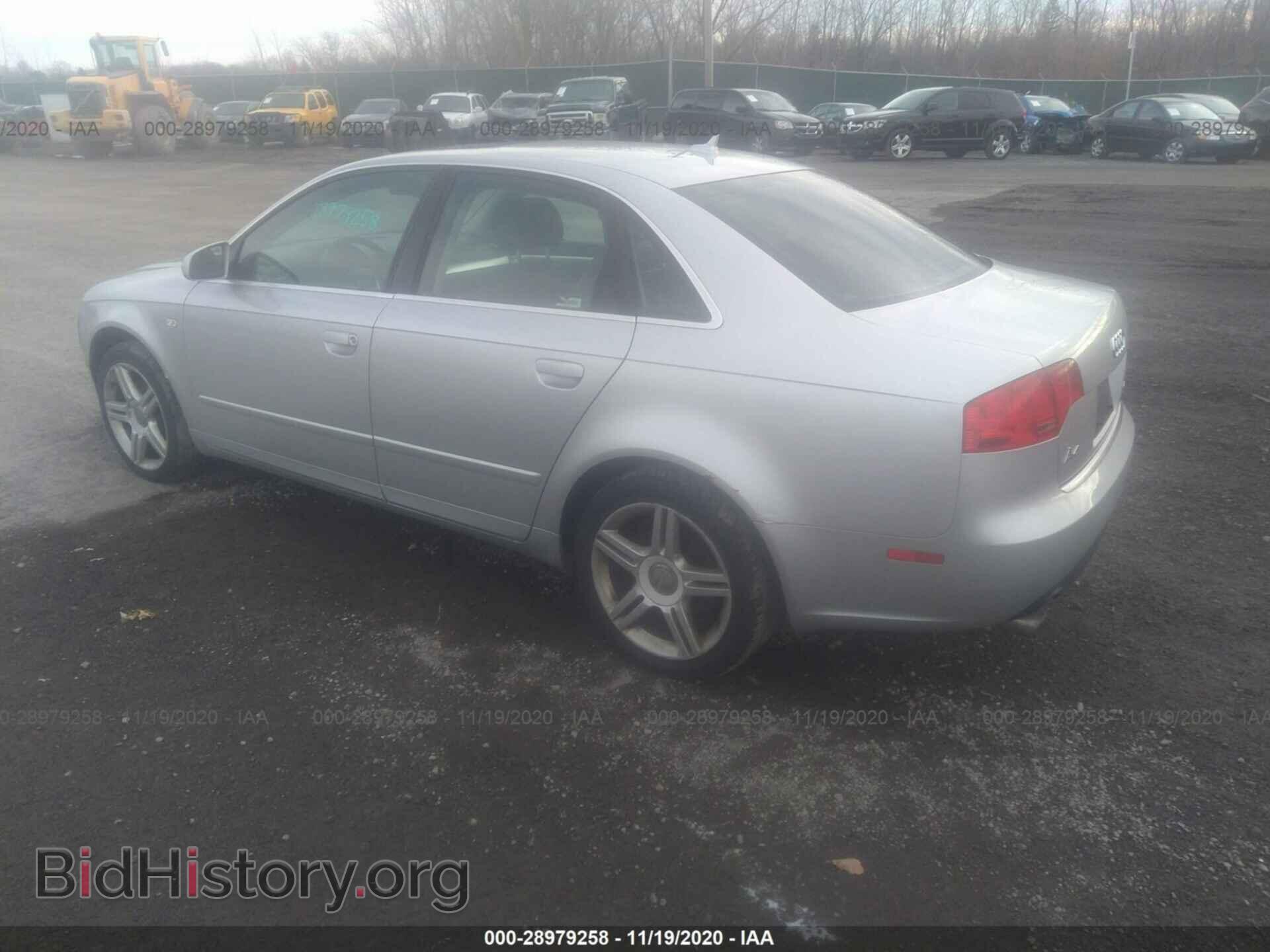 2007 AUDI A4 - VIN: WAUDF78E07A059155 - Фото 3