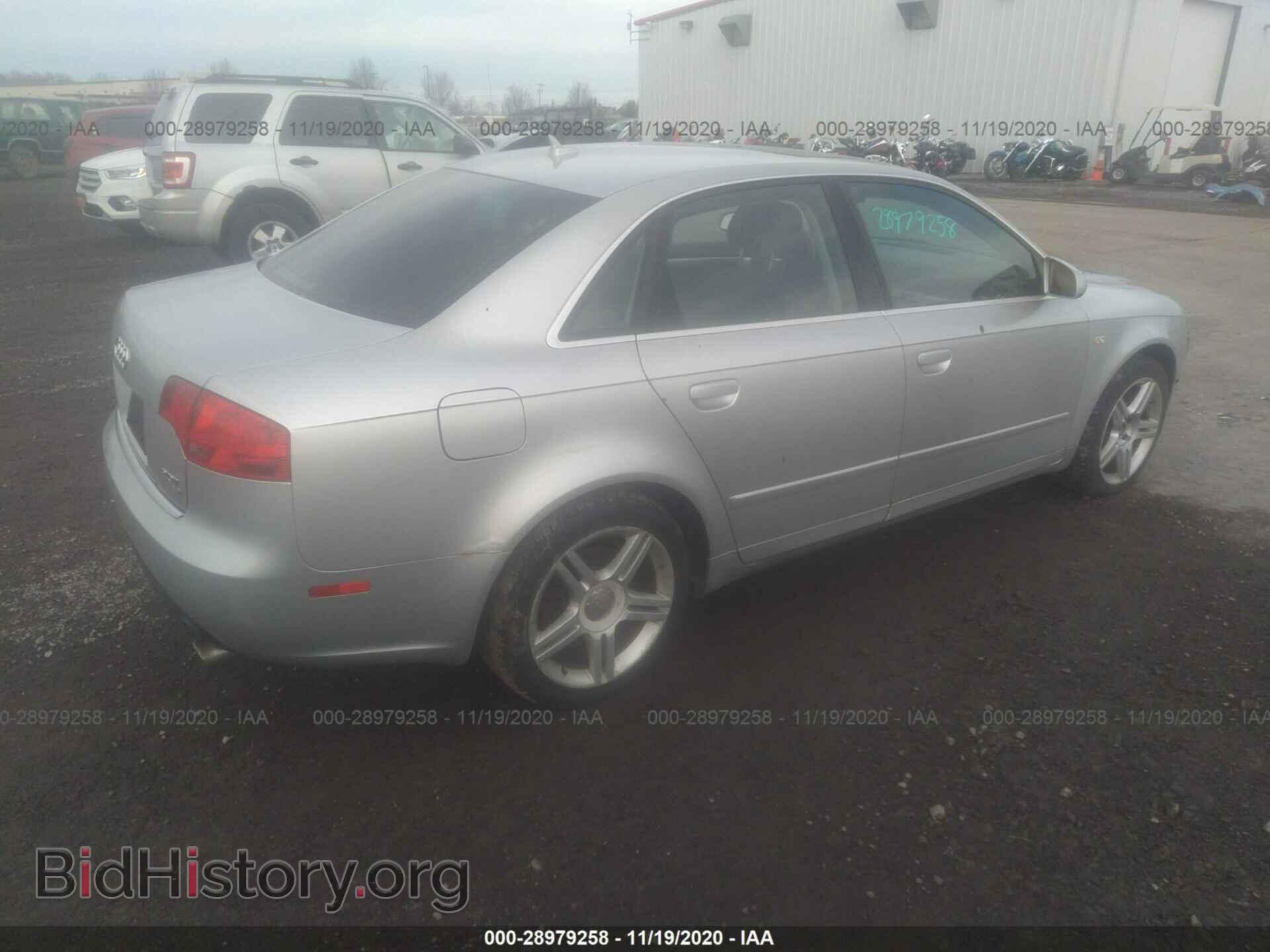 2007 AUDI A4 - VIN: WAUDF78E07A059155 - Фото 4