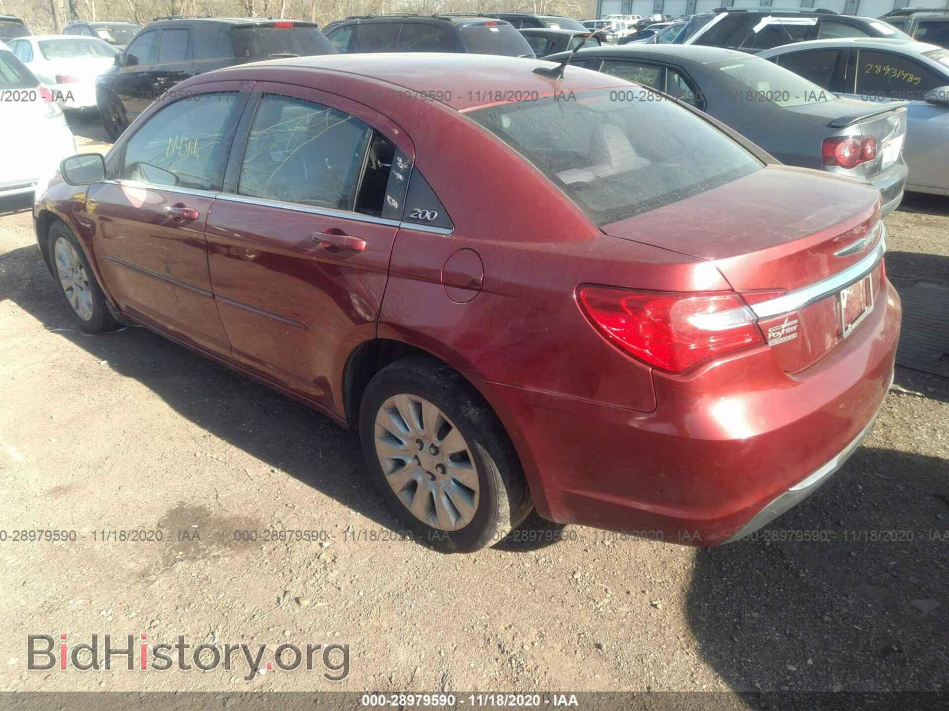 2012 CHRYSLER 200 - VIN: 1C3CCBAB4CN203596 - Photo 3