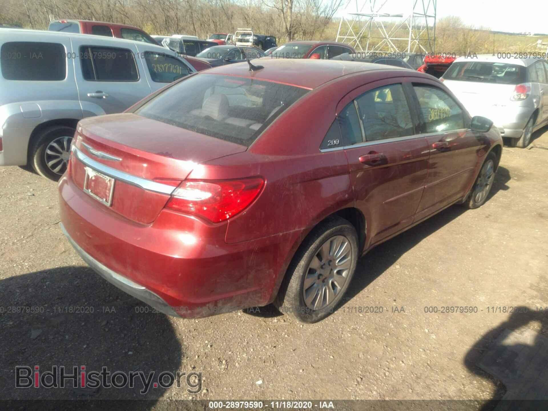2012 CHRYSLER 200 - VIN: 1C3CCBAB4CN203596 - Photo 4