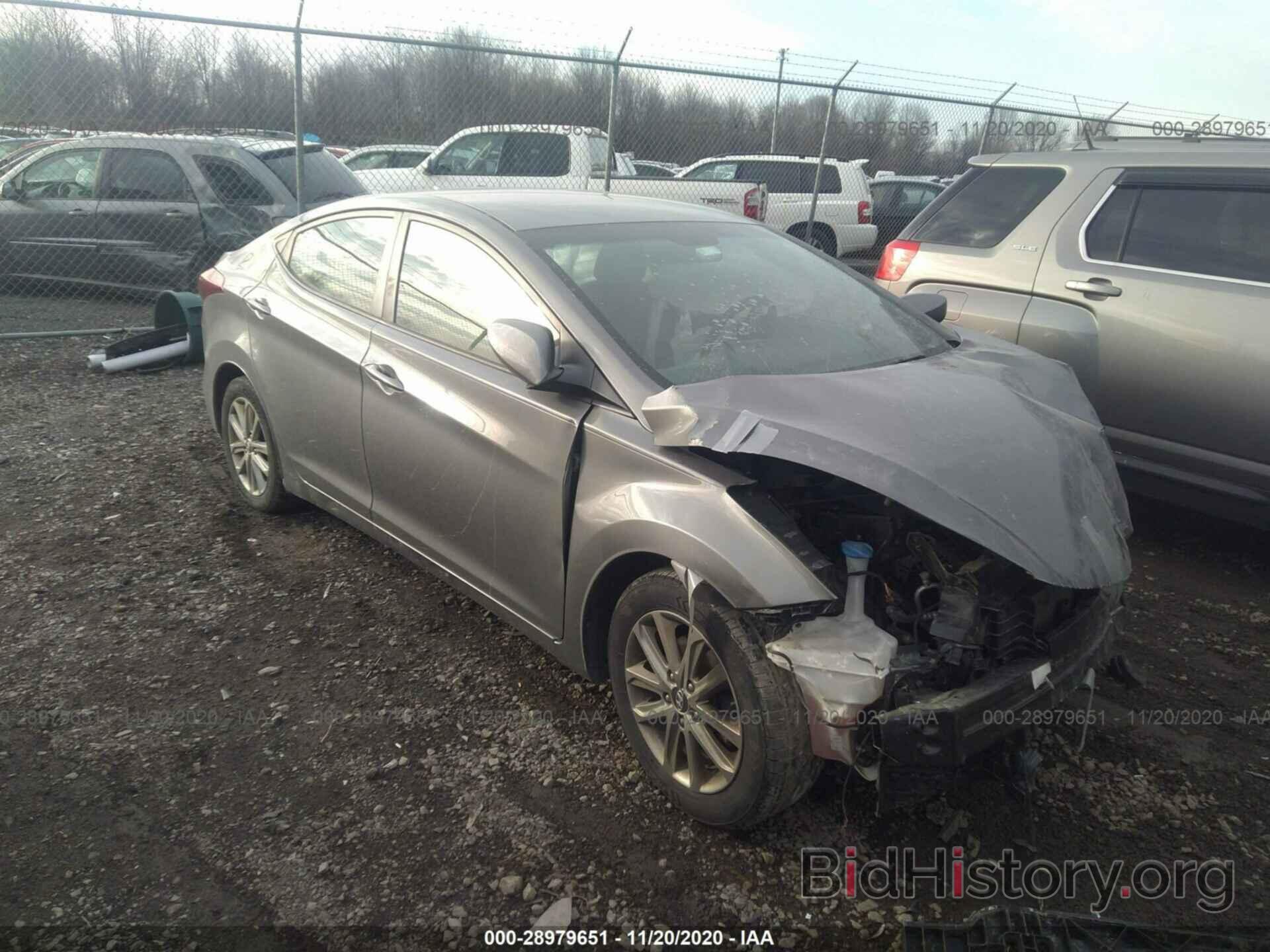 Photo 5NPDH4AE4EH455844 - HYUNDAI ELANTRA 2014