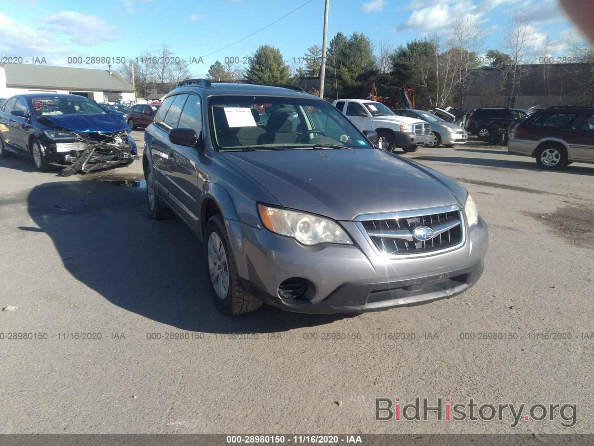 Photo 4S4BP60CX96338884 - SUBARU OUTBACK 2009