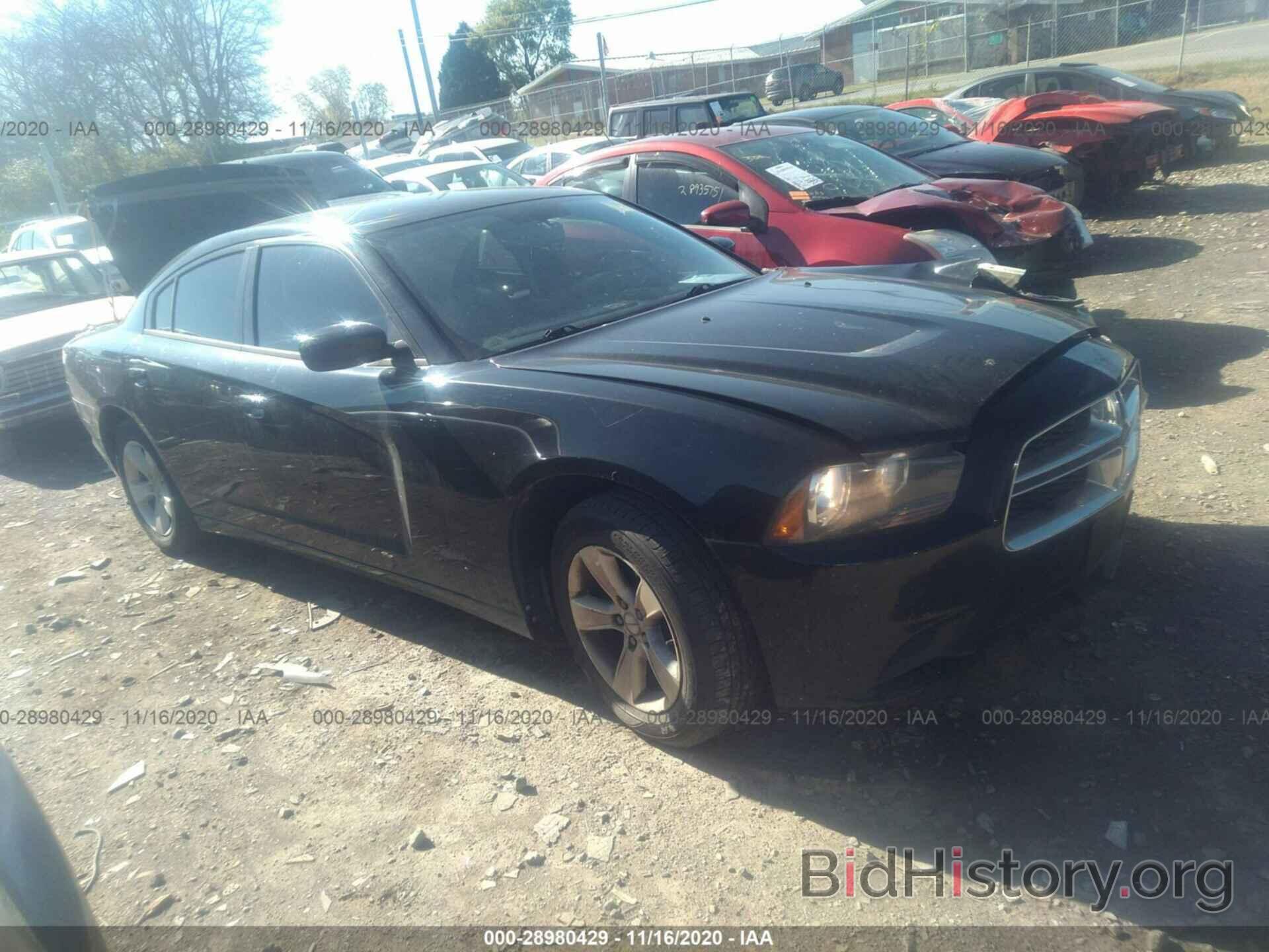 Photo 2C3CDXBG1DH578098 - DODGE CHARGER 2013