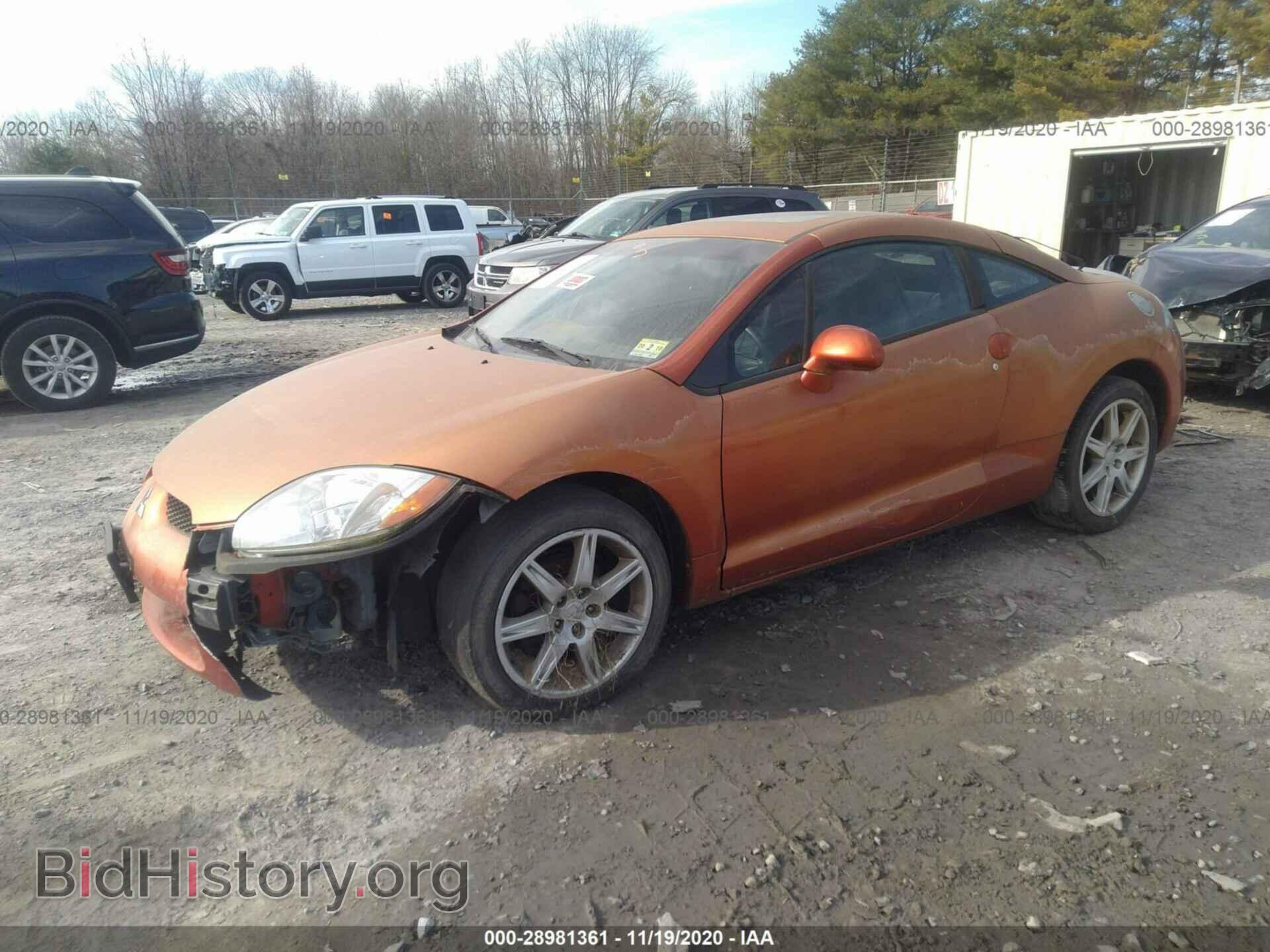 2006 MITSUBISHI ECLIPSE - VIN: 4A3AK34T06E010461 - Фото 2