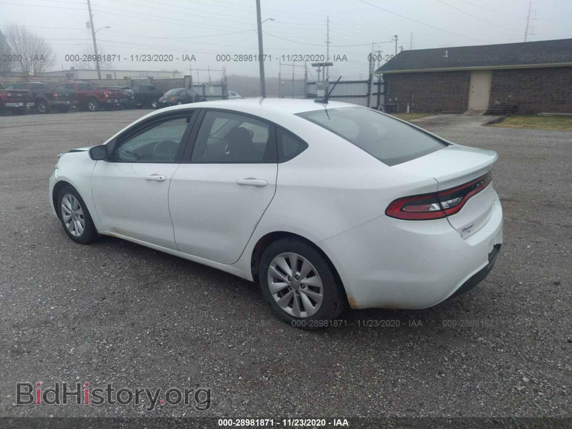 2014 DODGE DART - VIN: 1C3CDFBB6ED894772 - Фото 3