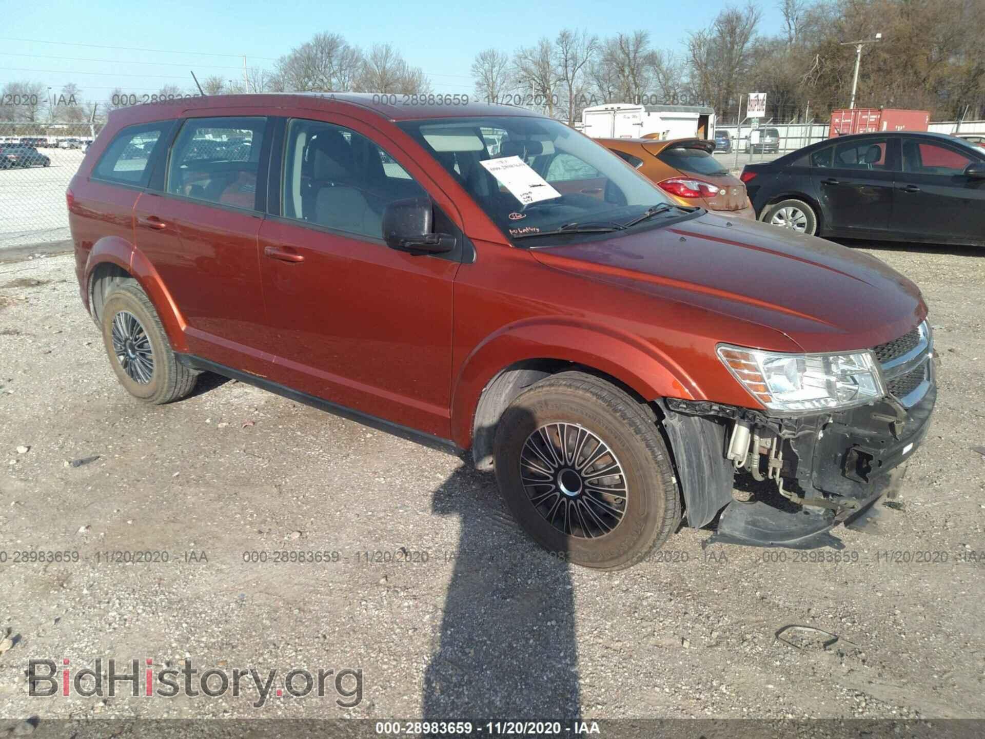 Photo 3C4PDCAB1CT296237 - DODGE JOURNEY 2012