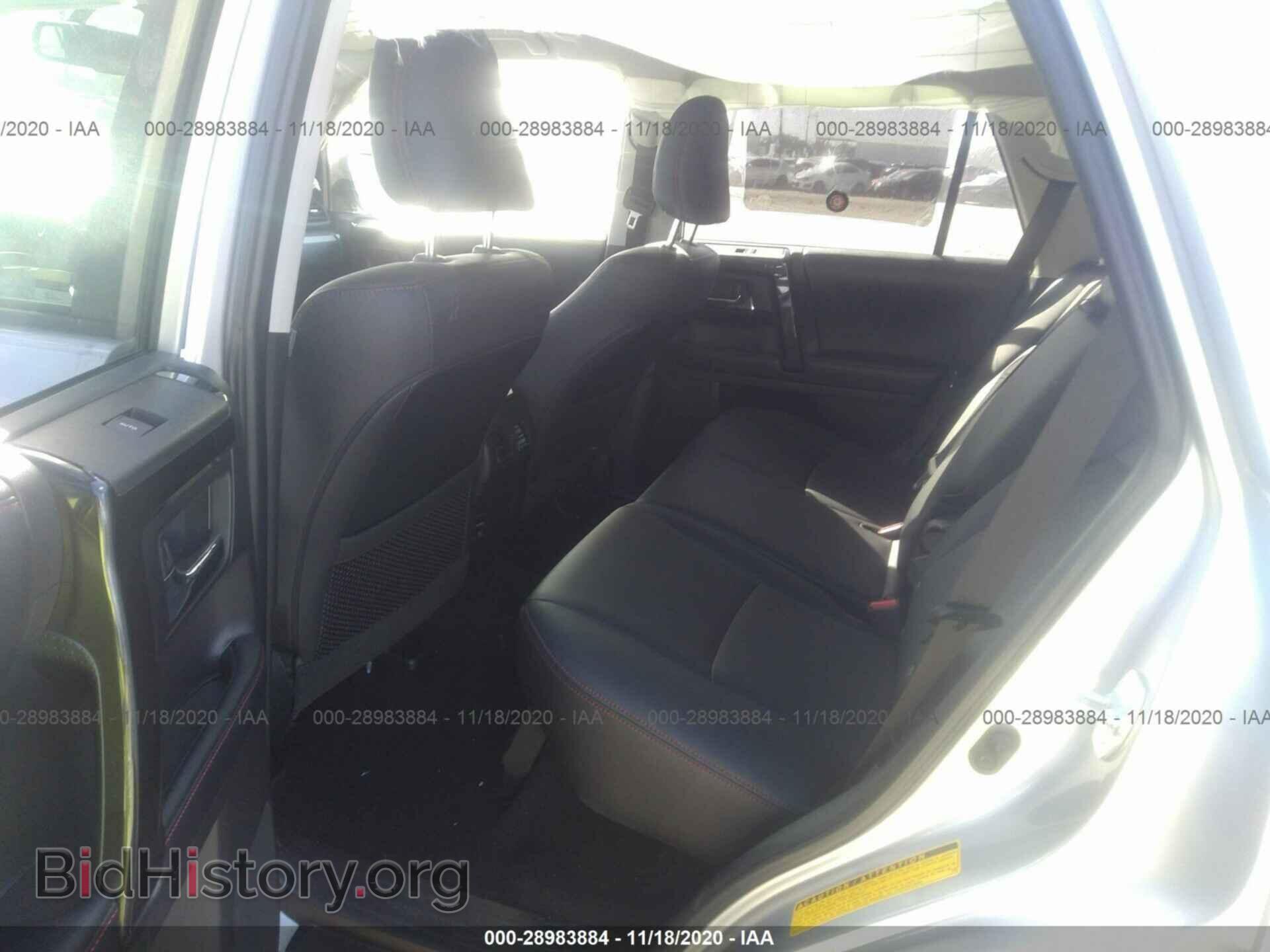 2019 TOYOTA 4RUNNER - VIN: JTEBU5JR7K5664935 - Фото 8
