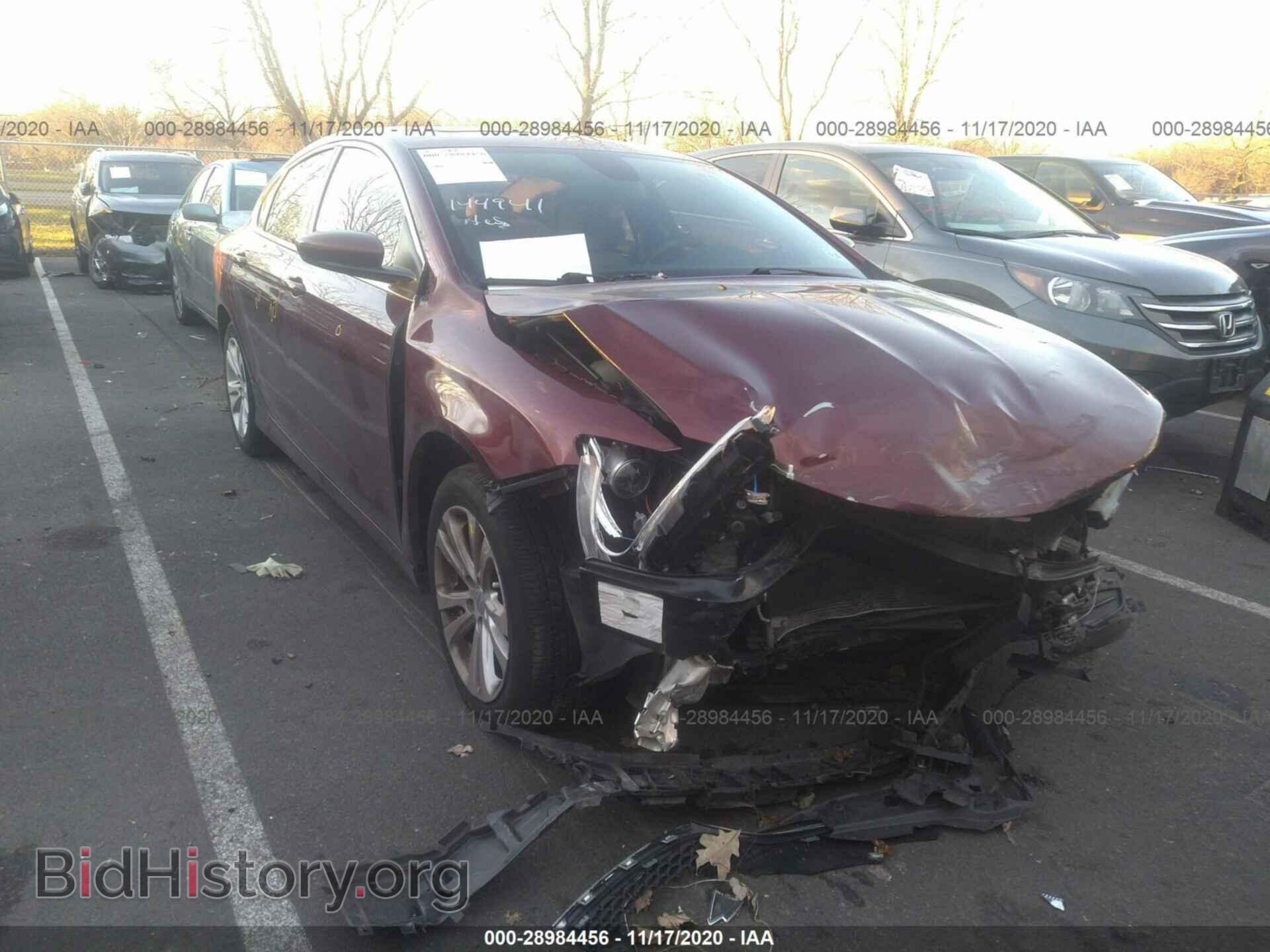 Фотография 1C3CCCAB5FN600342 - CHRYSLER 200 2015