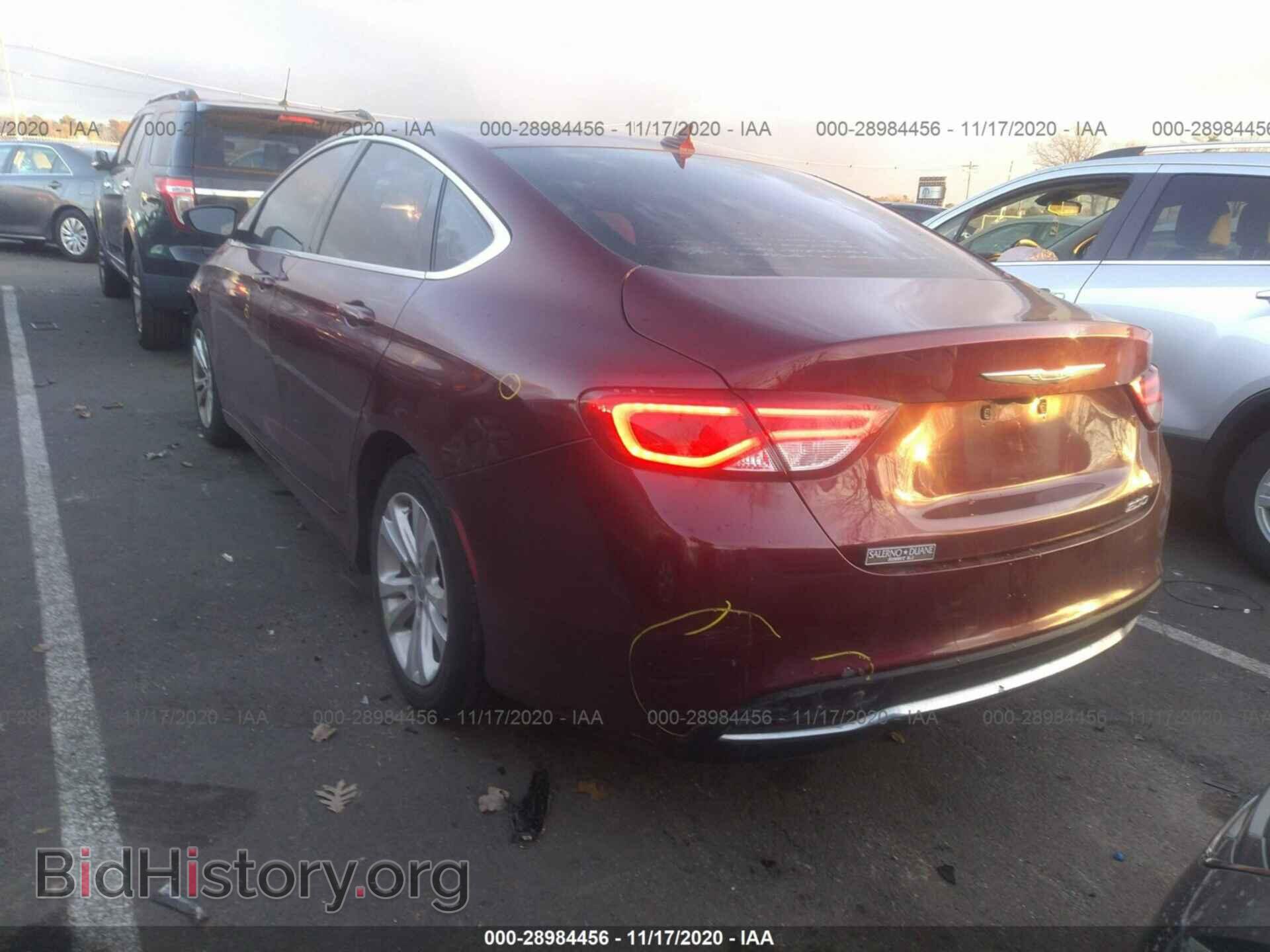 2015 CHRYSLER 200 - VIN: 1C3CCCAB5FN600342 - Фото 3