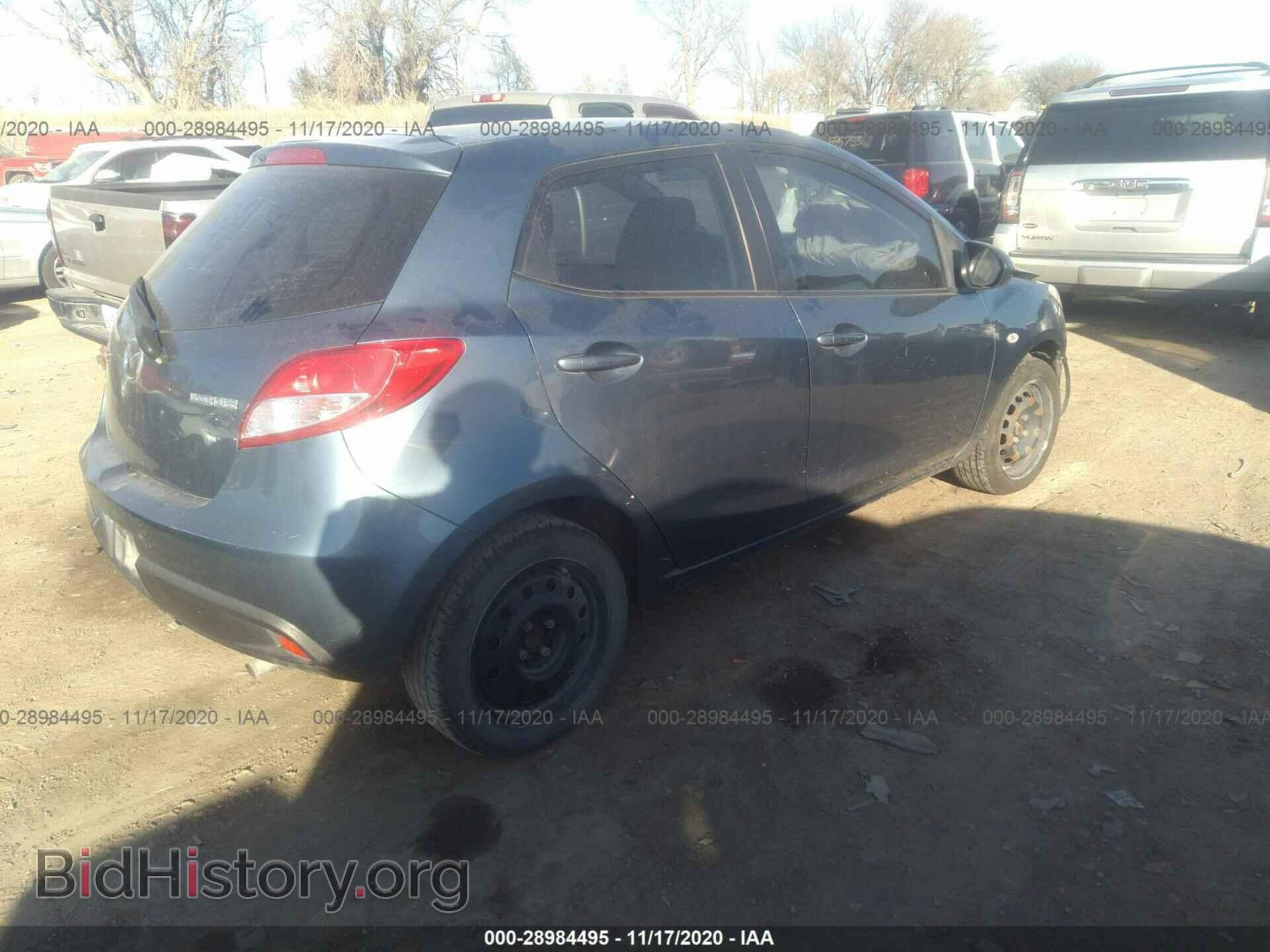 2014 MAZDA MAZDA2 - VIN: JM1DE1KY7E0180760 - Фото 4