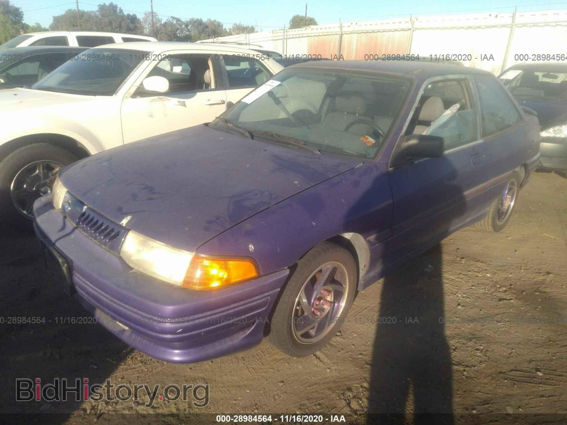 1995 FORD ESCORT - VIN: 1FASP1282SW156690 - Фото 2