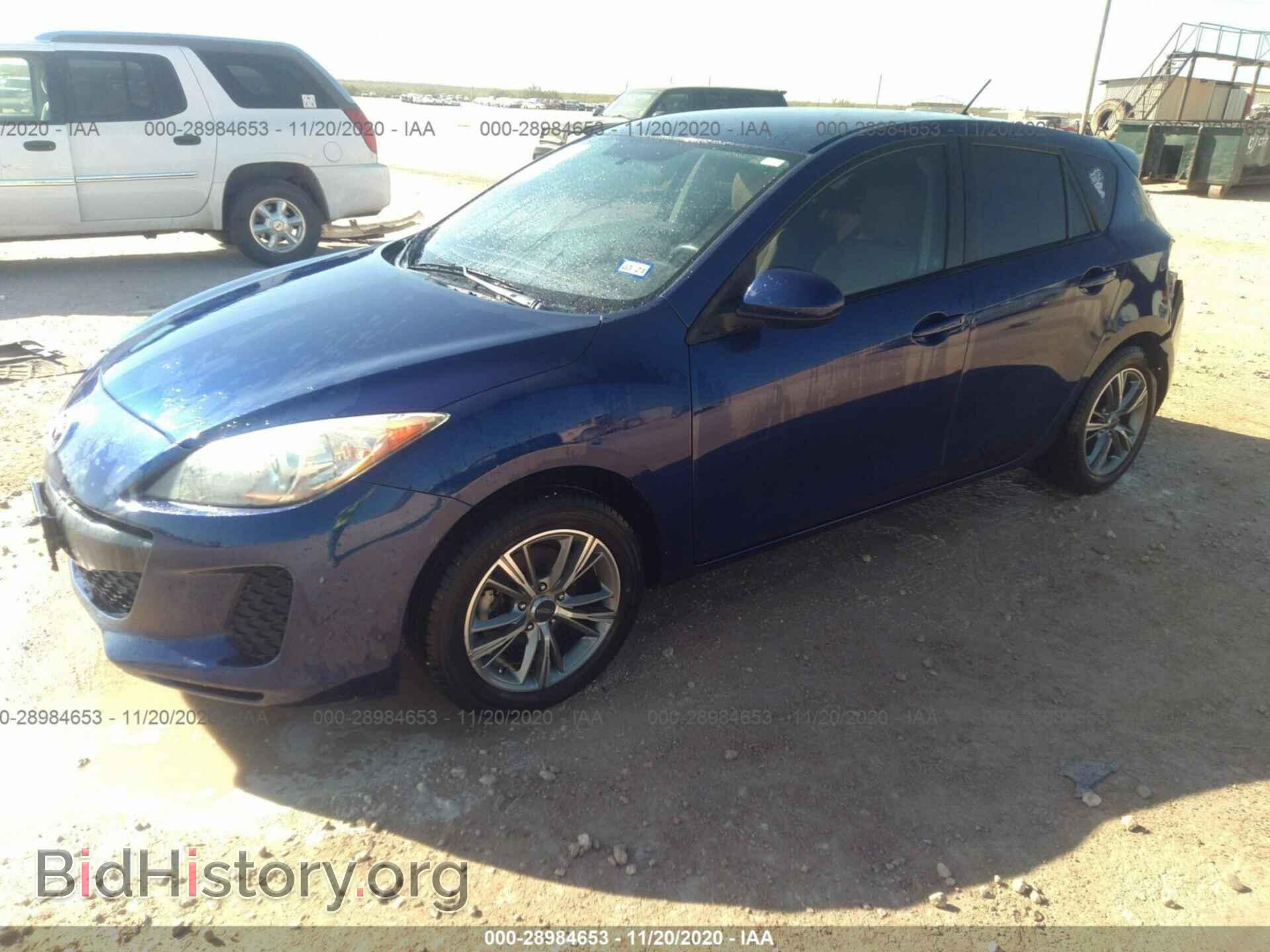 2012 MAZDA MAZDA3 - VIN: JM1BL1L7XC1630640 - Фото 2