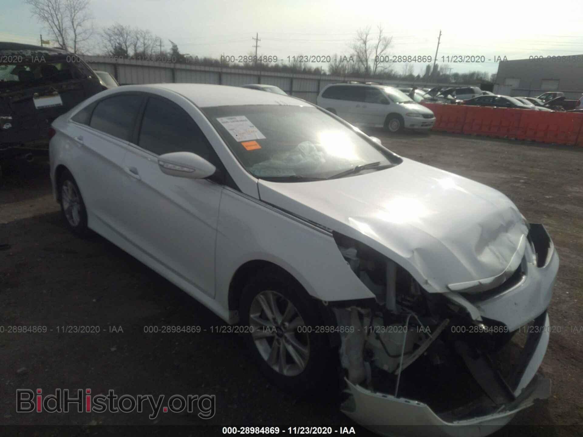 Photo 5NPEB4AC1EH868731 - HYUNDAI SONATA 2014