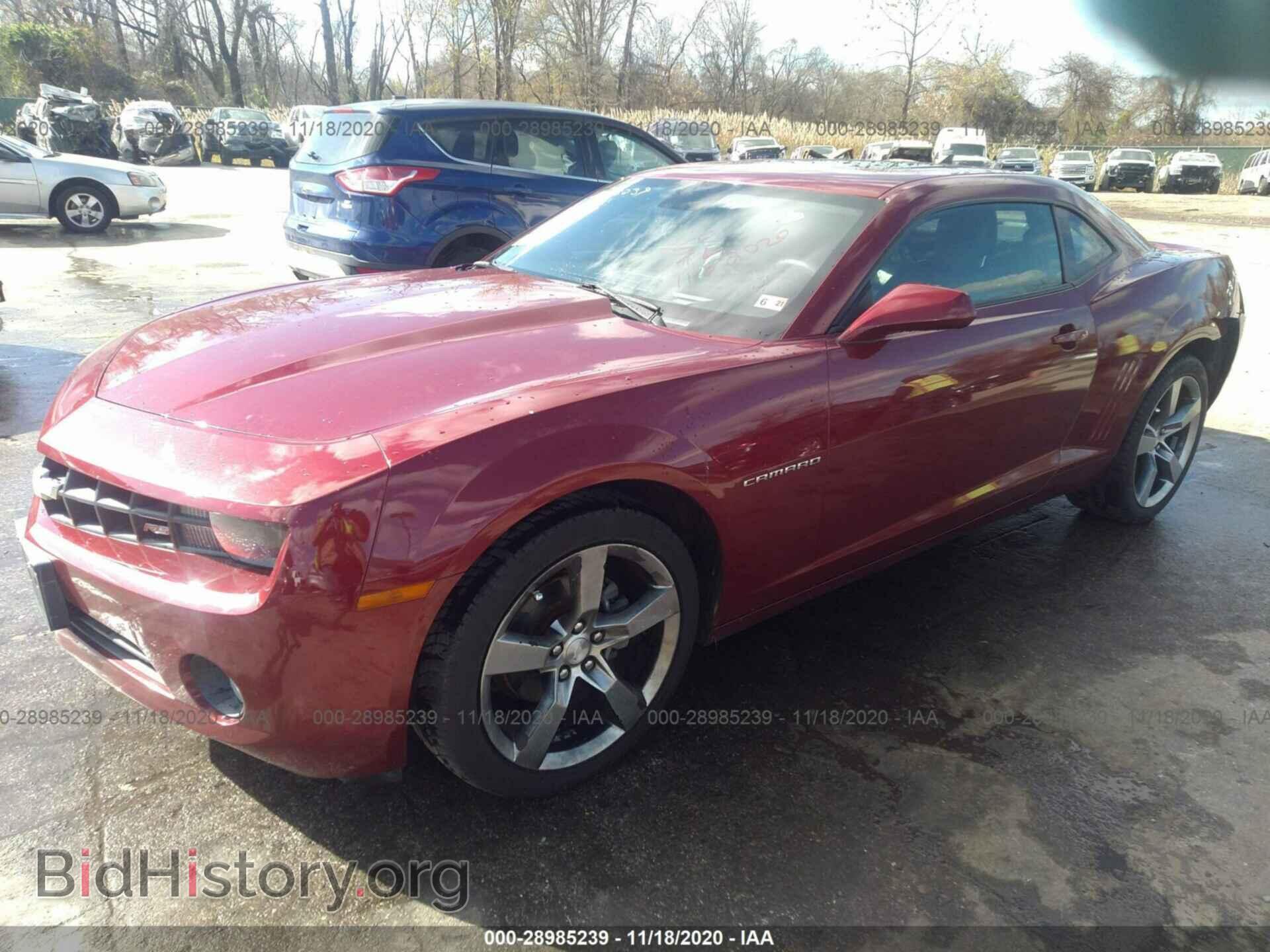 2011 CHEVROLET CAMARO - VIN: 2G1FC1ED5B9114273 - Фото 2