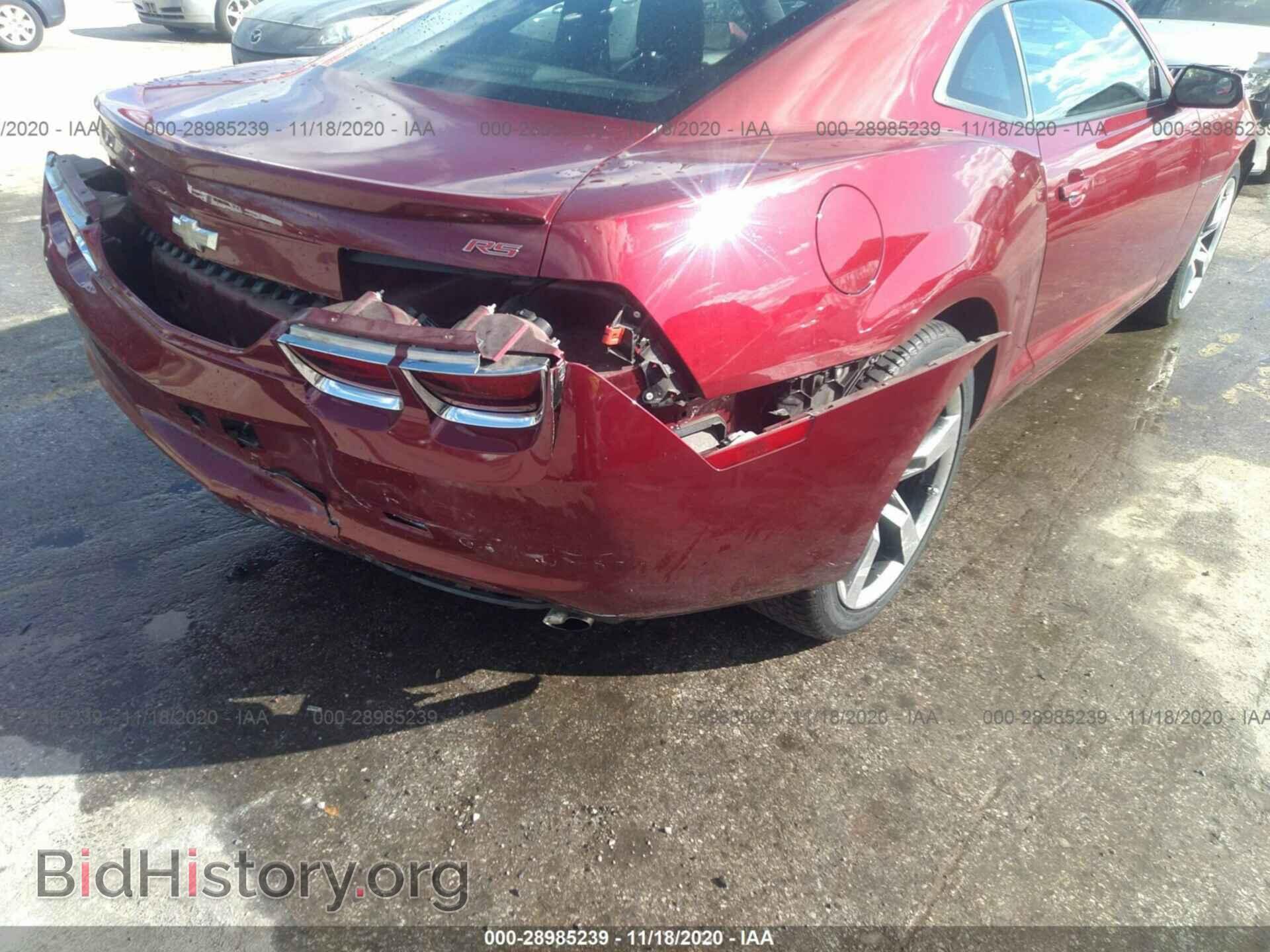 2011 CHEVROLET CAMARO - VIN: 2G1FC1ED5B9114273 - Фото 6