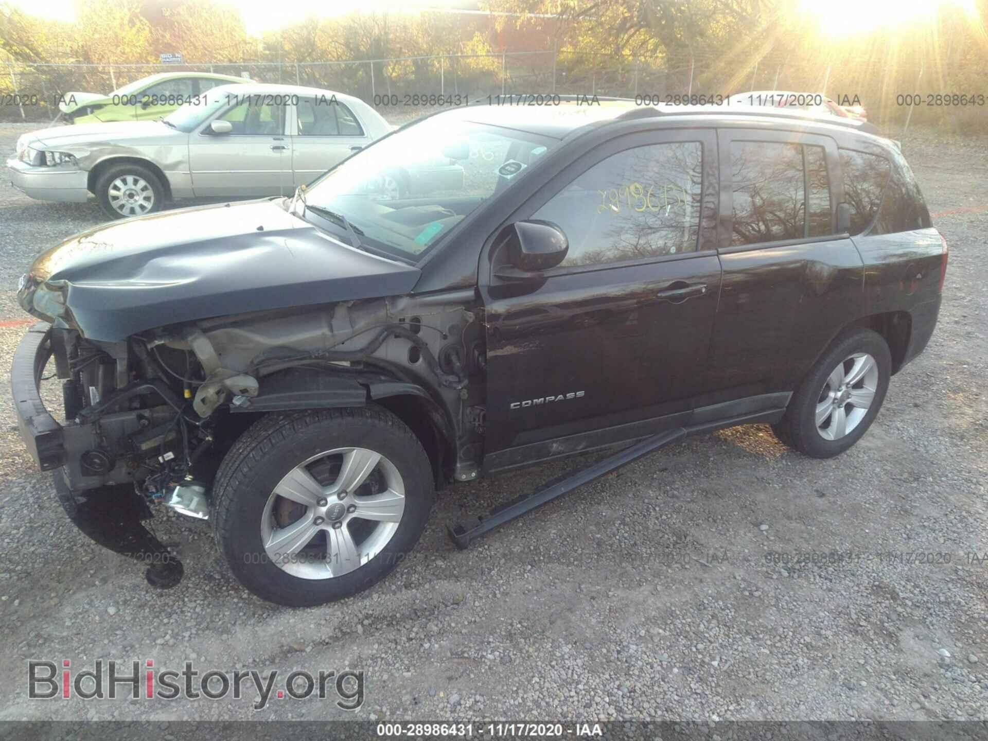 2014 JEEP COMPASS - VIN: 1C4NJDEB2ED788087 - Фото 2