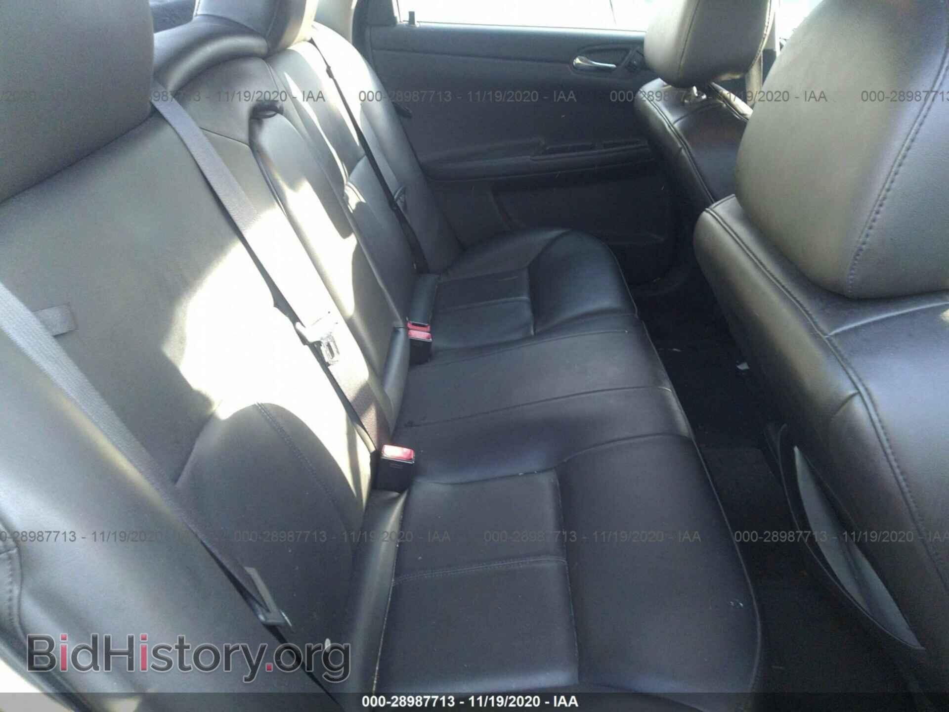 2012 CHEVROLET IMPALA - VIN: 2G1WC5E32C1133801 - Фото 8
