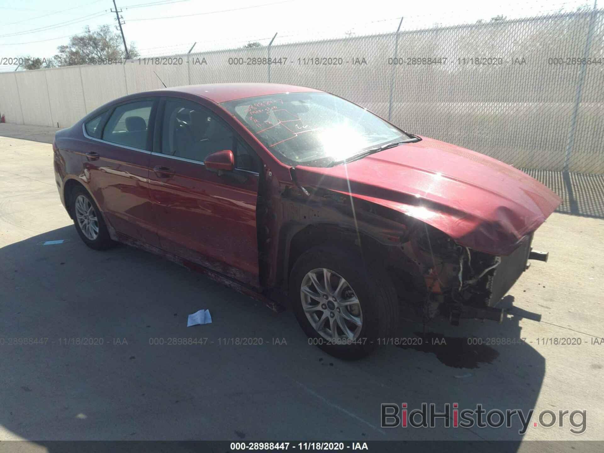 Photo 3FA6P0G79HR397217 - FORD FUSION 2017