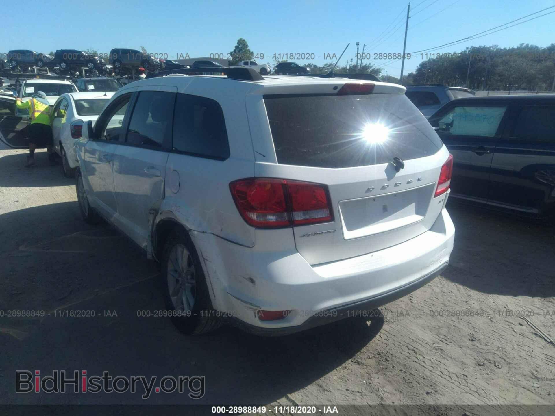2013 DODGE JOURNEY - VIN: 3C4PDCBB2DT565734 - Фото 3