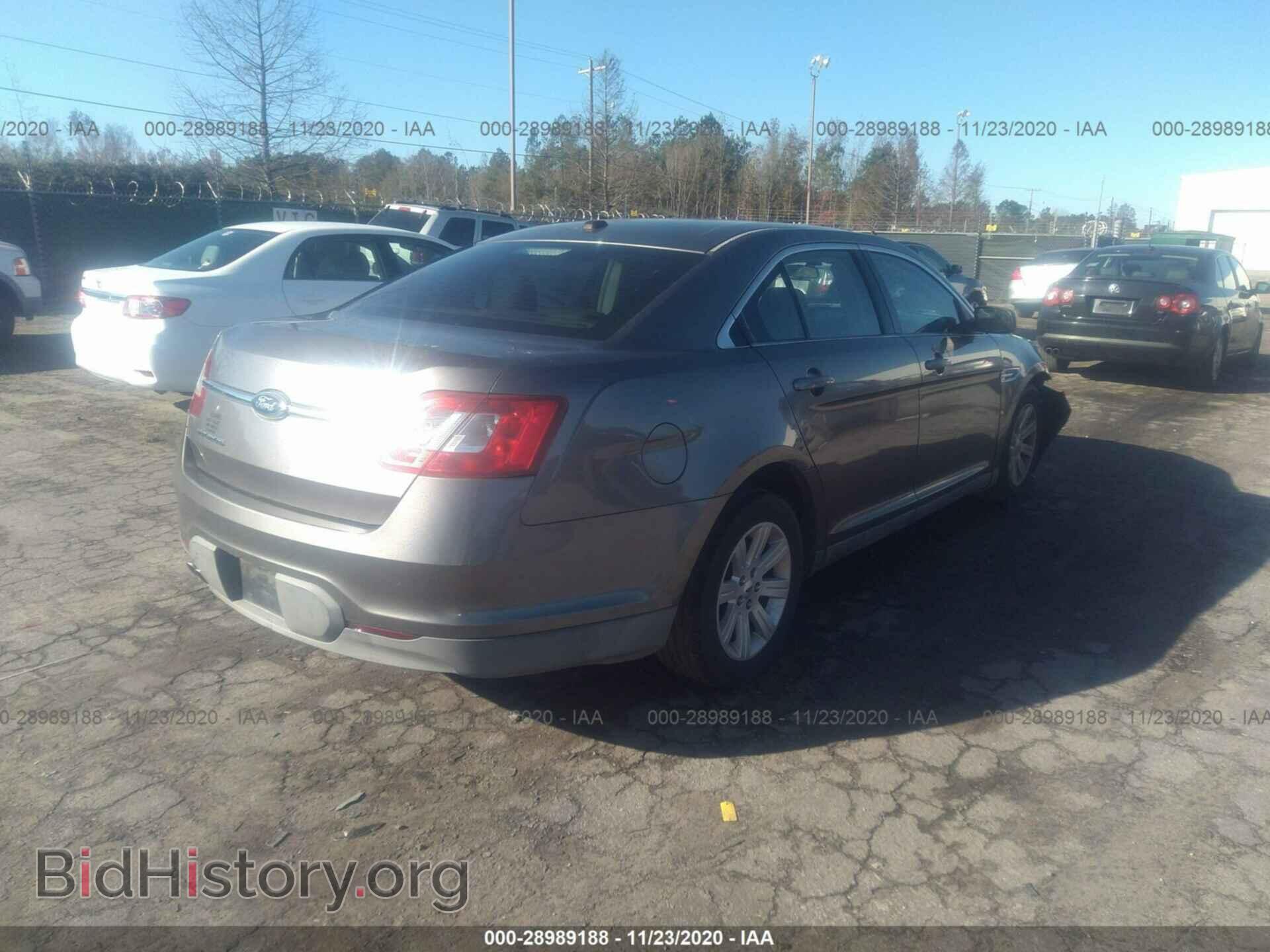 2011 FORD TAURUS - VIN: 1FAHP2DW2BG187525 - Photo 4