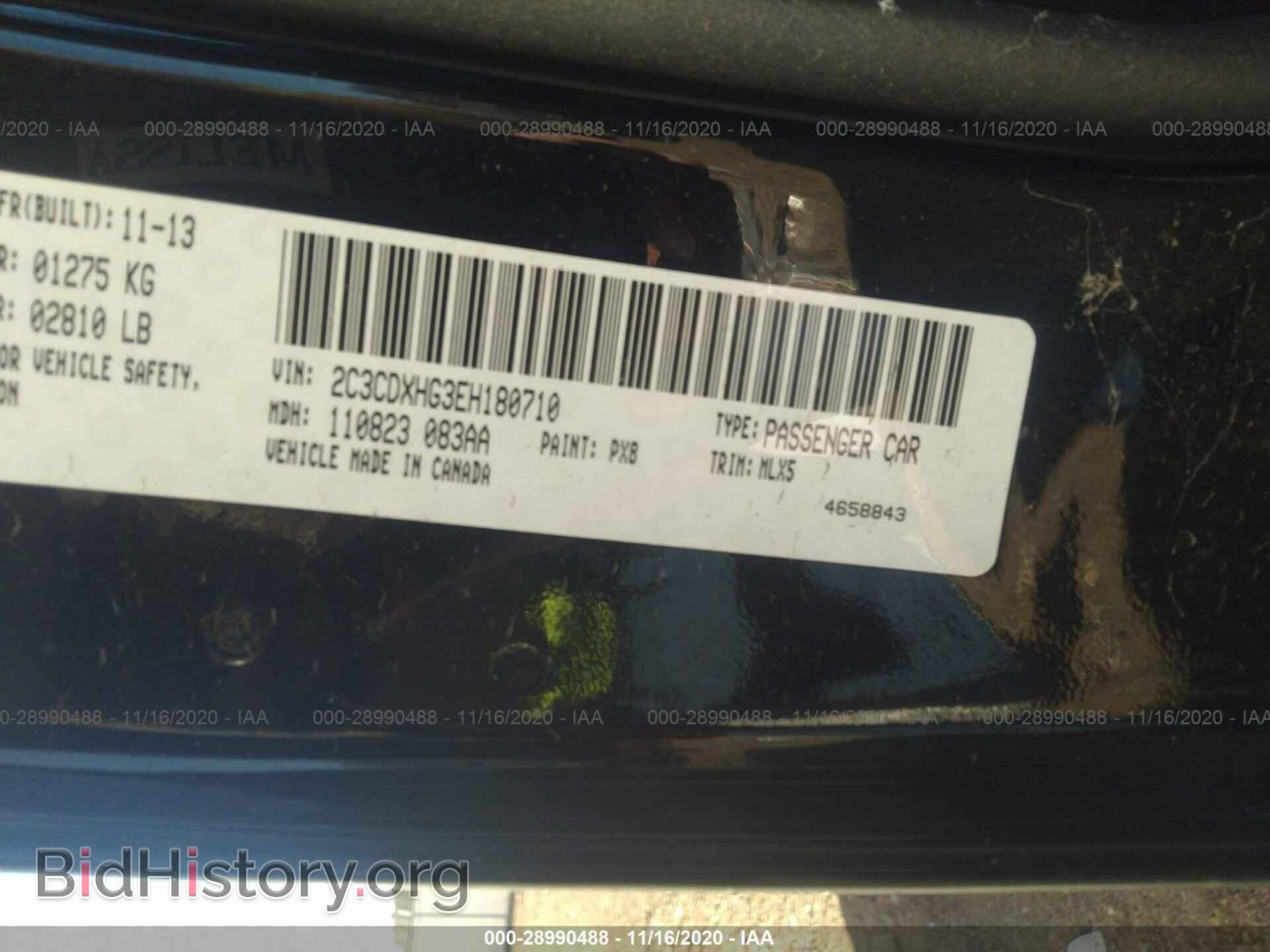 2014 DODGE CHARGER - VIN: 2C3CDXHG3EH180710 - Photo 9