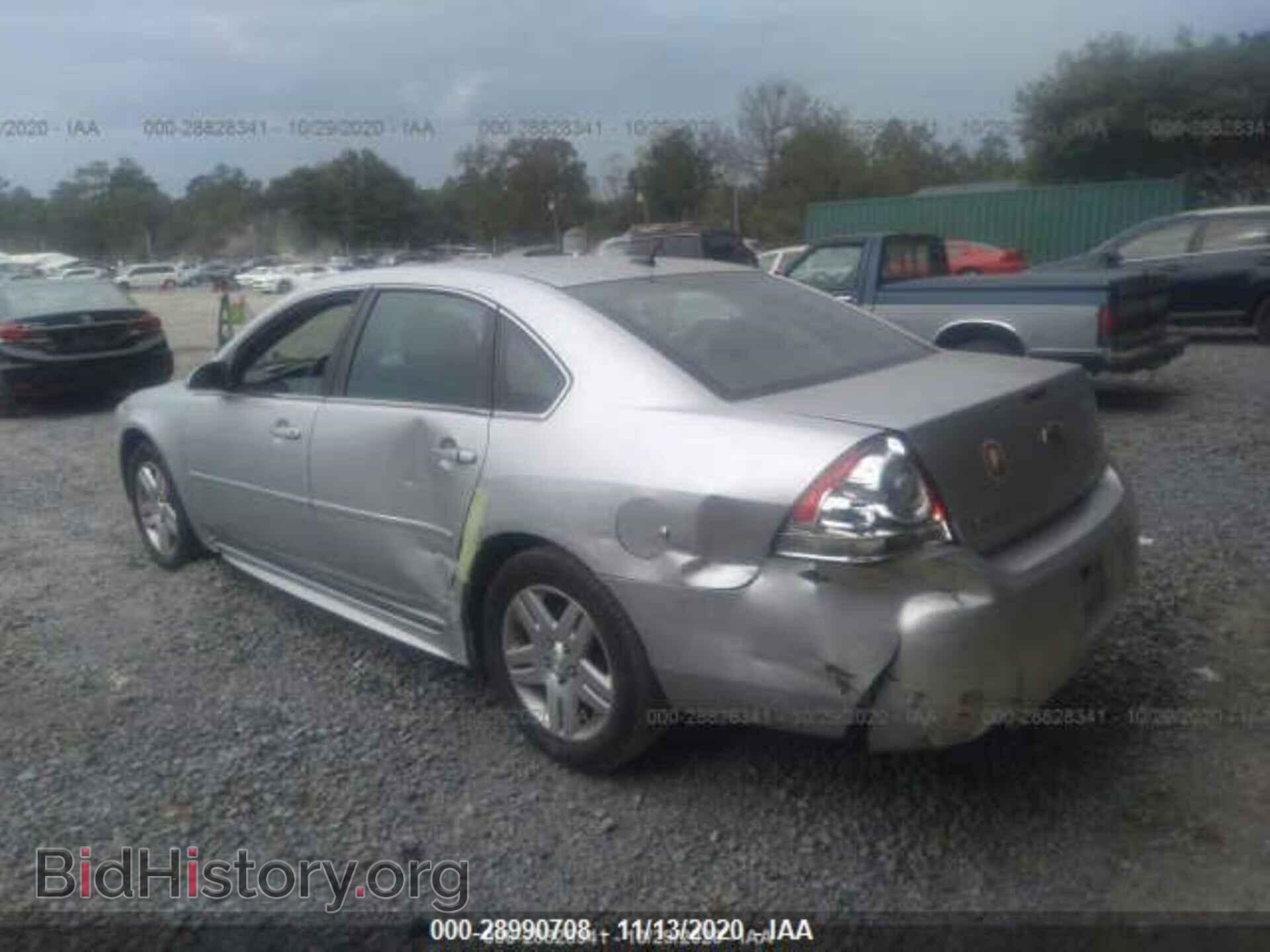 2012 CHEVROLET IMPALA - VIN: 2G1WG5E33C1247326 - Фото 3
