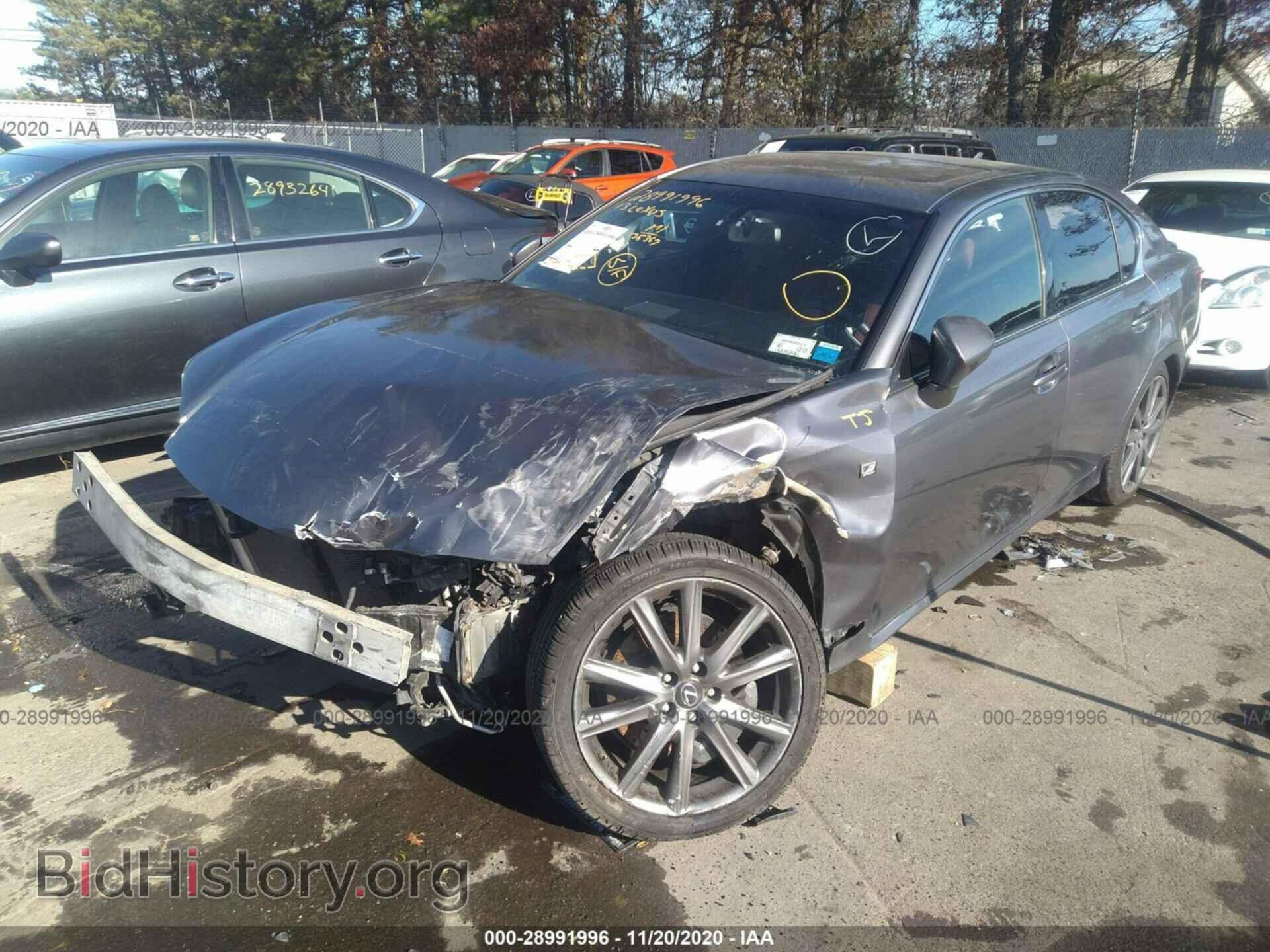 2013 LEXUS GS 350 - VIN: JTHCE1BL7D5000970 - Фото 2