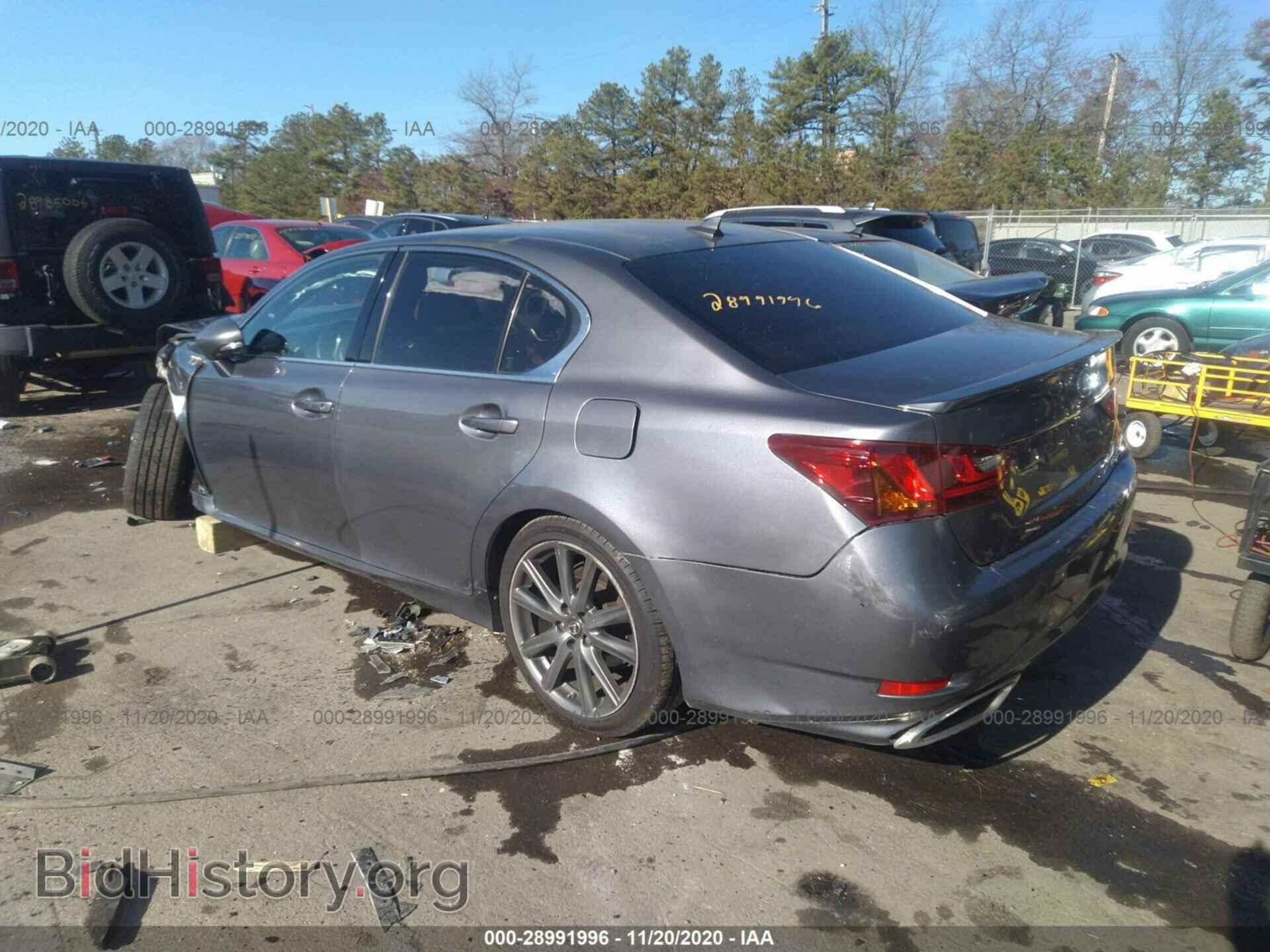 2013 LEXUS GS 350 - VIN: JTHCE1BL7D5000970 - Фото 3
