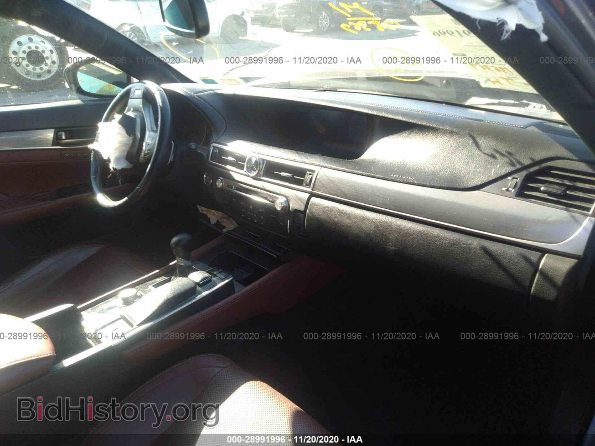 2013 LEXUS GS 350 - VIN: JTHCE1BL7D5000970 - Фото 5