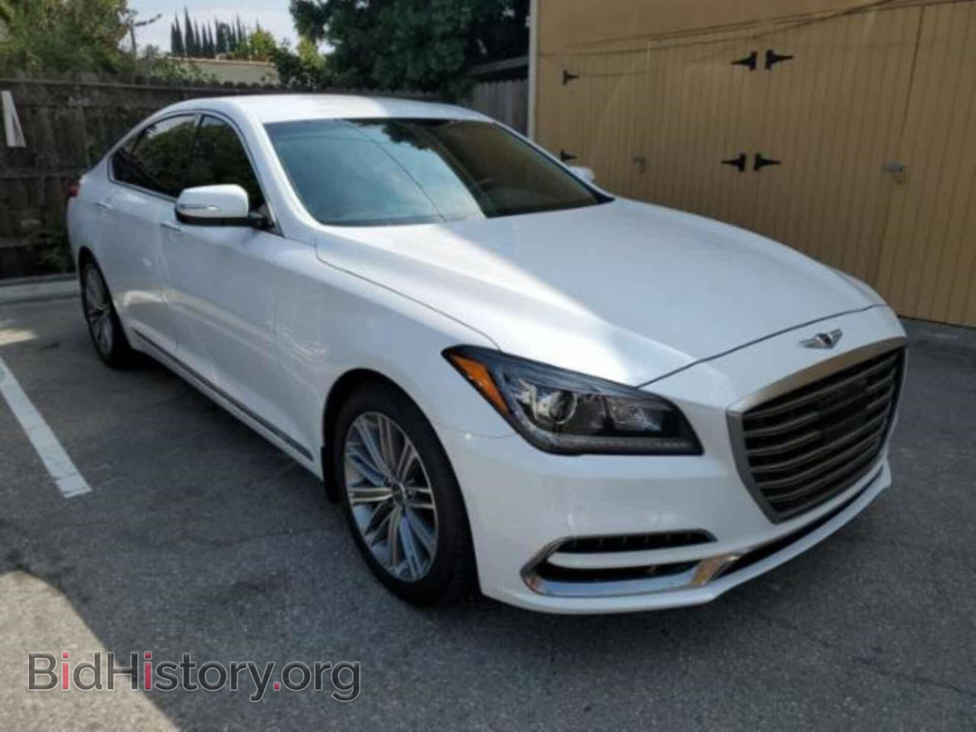 Фотография KMHGN4JE7JU249709 - GENESIS G80 2018