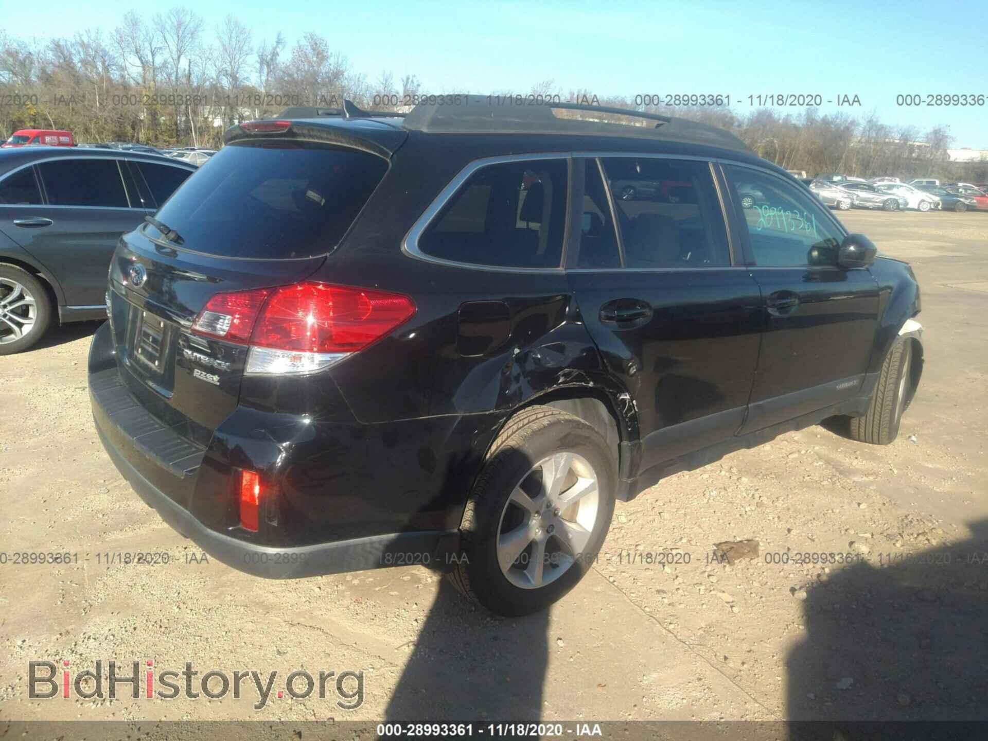 2014 SUBARU OUTBACK - VIN: 4S4BRBCC6E3260193 - Фото 4