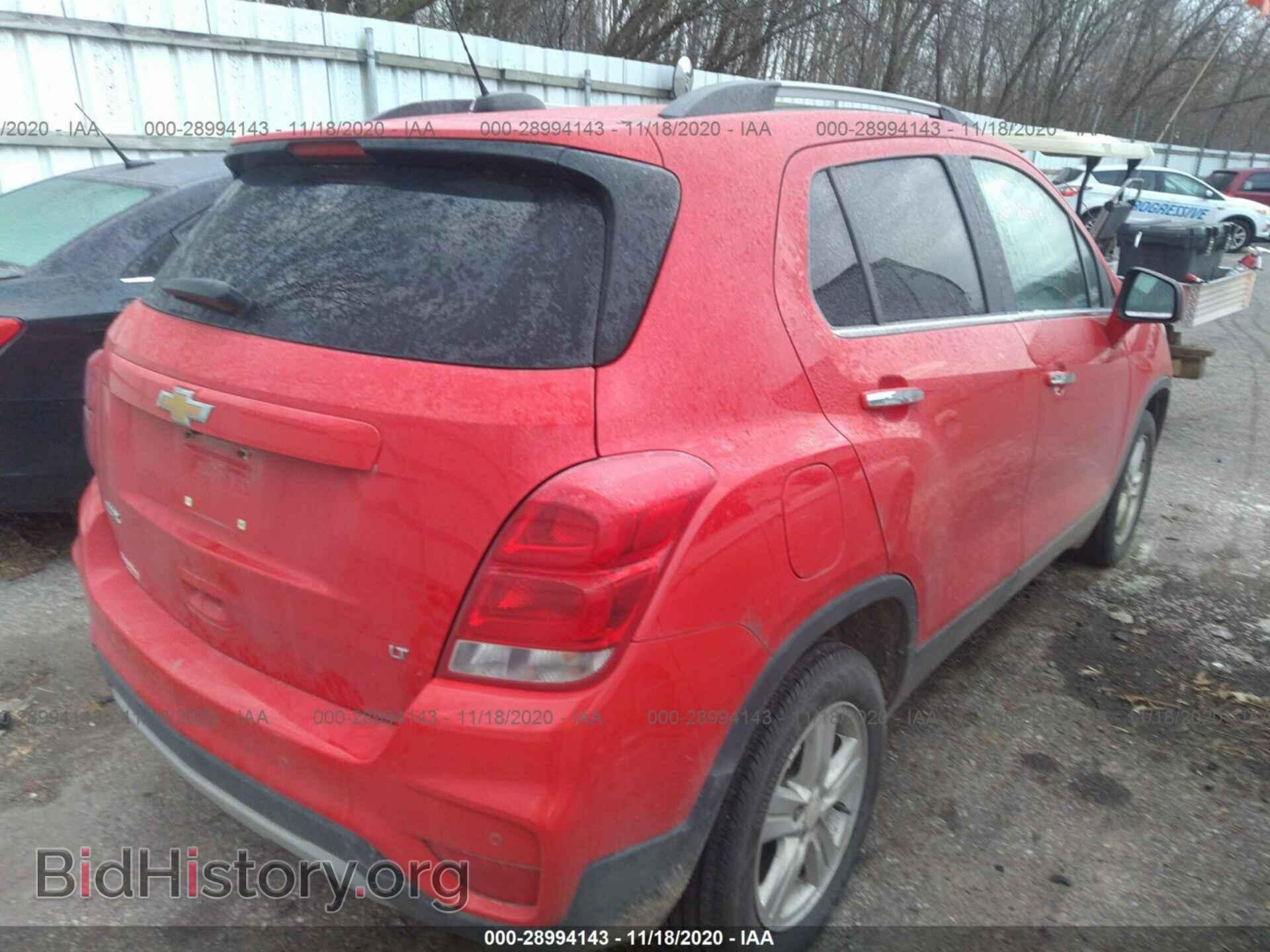 2017 CHEVROLET TRAX - VIN: 3GNCJLSB8HL181414 - Фото 4
