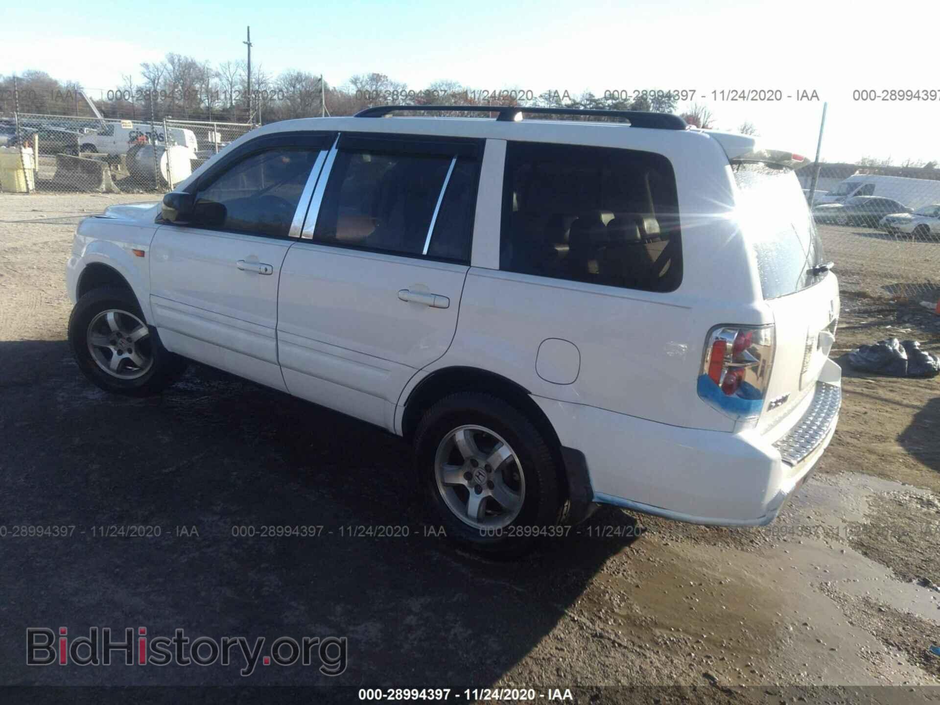 2008 HONDA PILOT - VIN: 5FNYF187X8B036509 - Фото 3