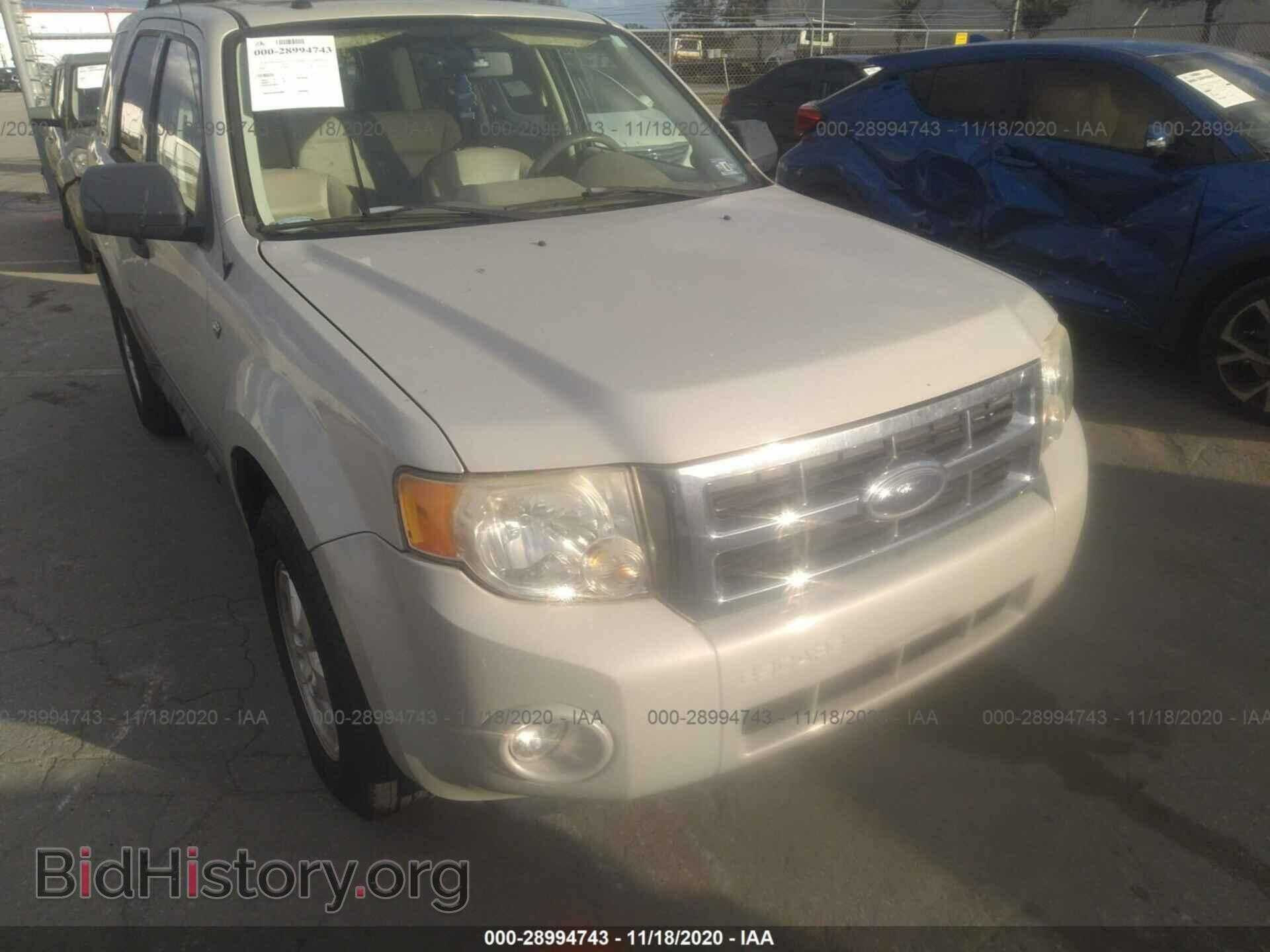 2008 FORD ESCAPE - VIN: 1FMCU03138KC07600 - Фото 6
