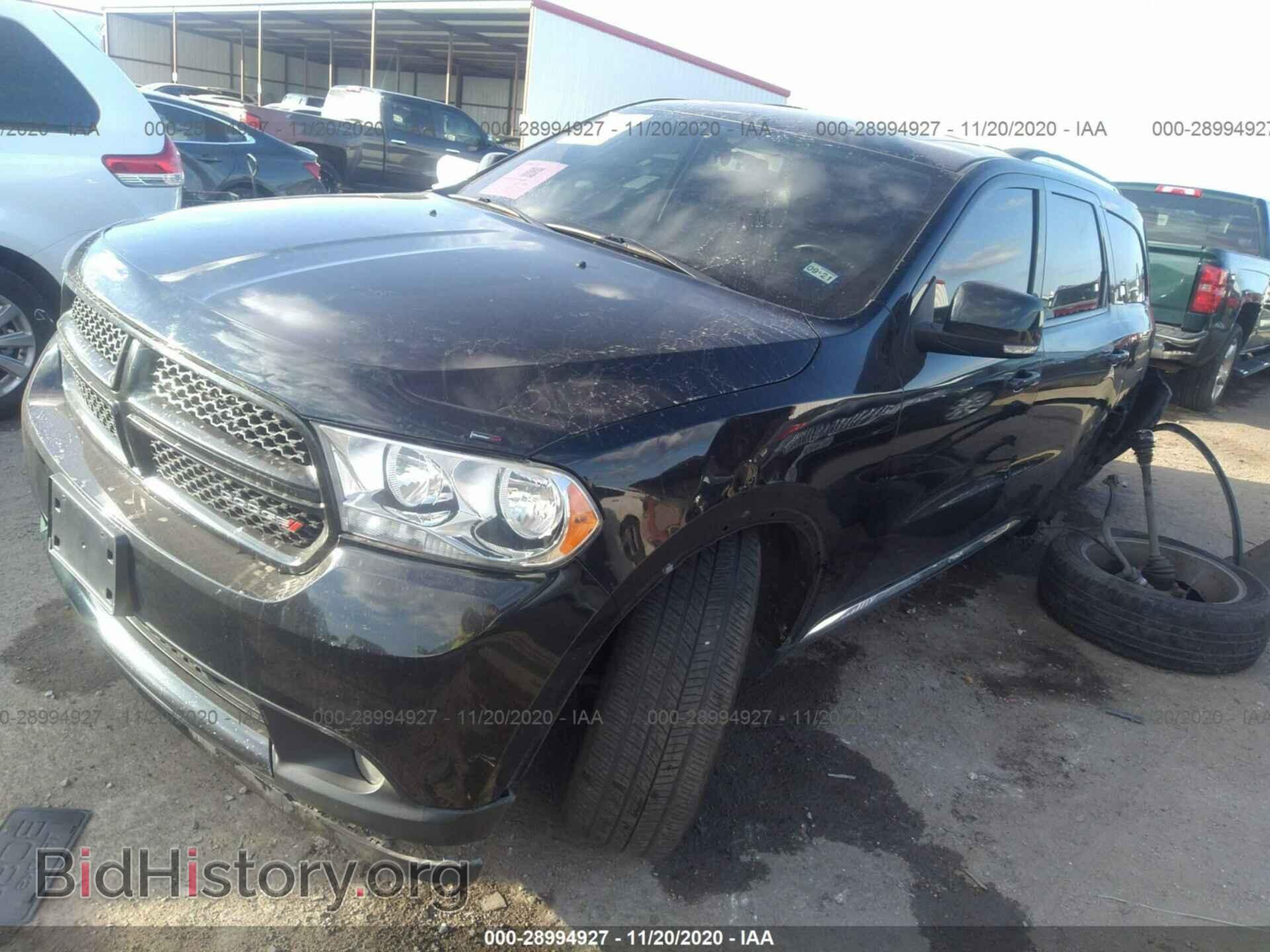 2012 DODGE DURANGO - VIN: 1C4SDJDT0CC309414 - Photo 2