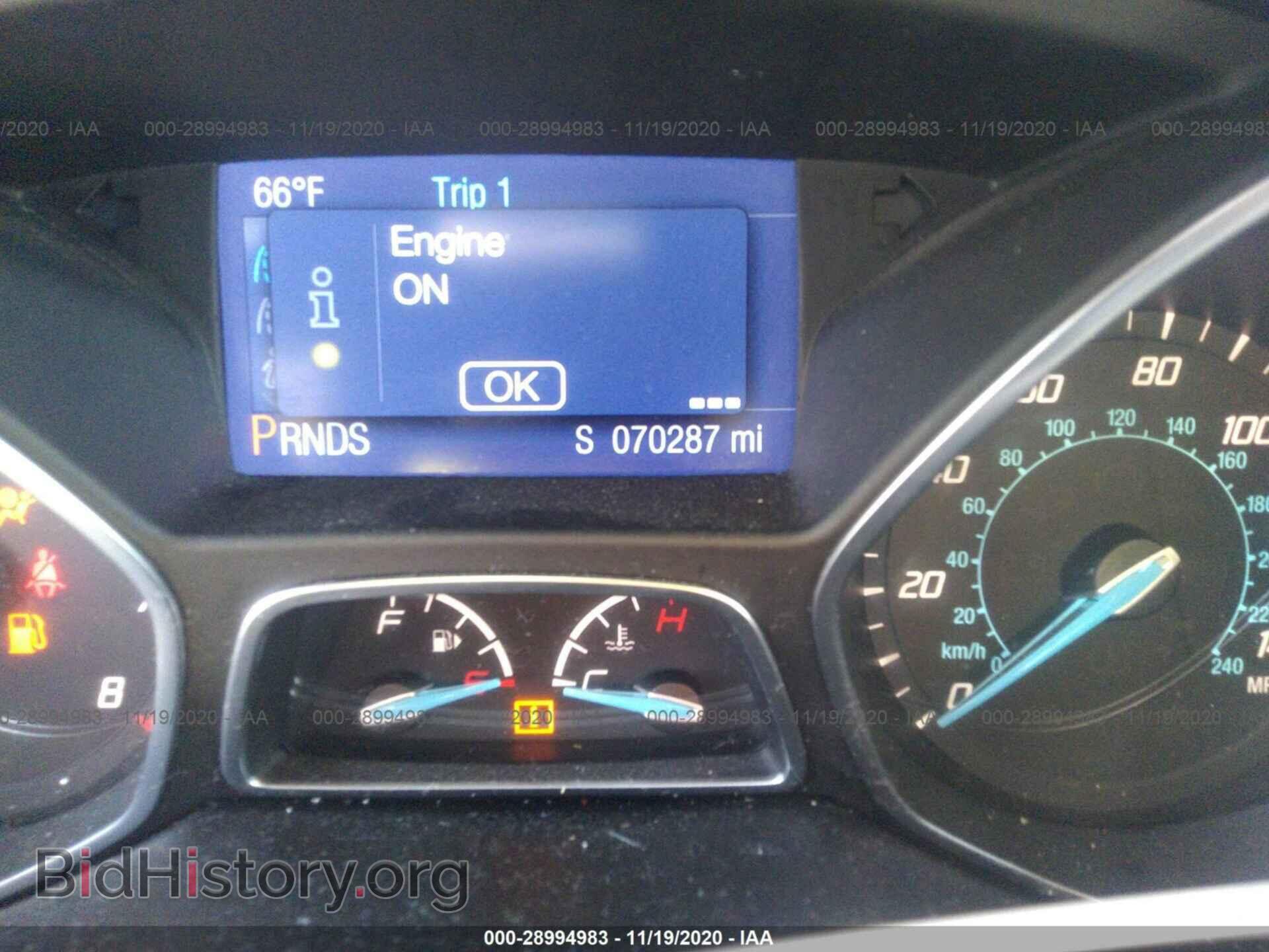 2014 FORD FOCUS - VIN: 1FADP3F22EL460098 - Фото 7