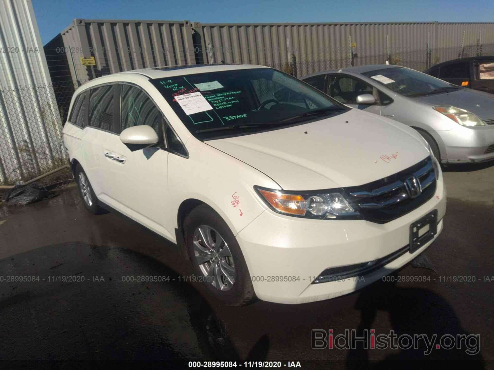 Фотография 5FNRL5H69GB040707 - HONDA ODYSSEY 2016