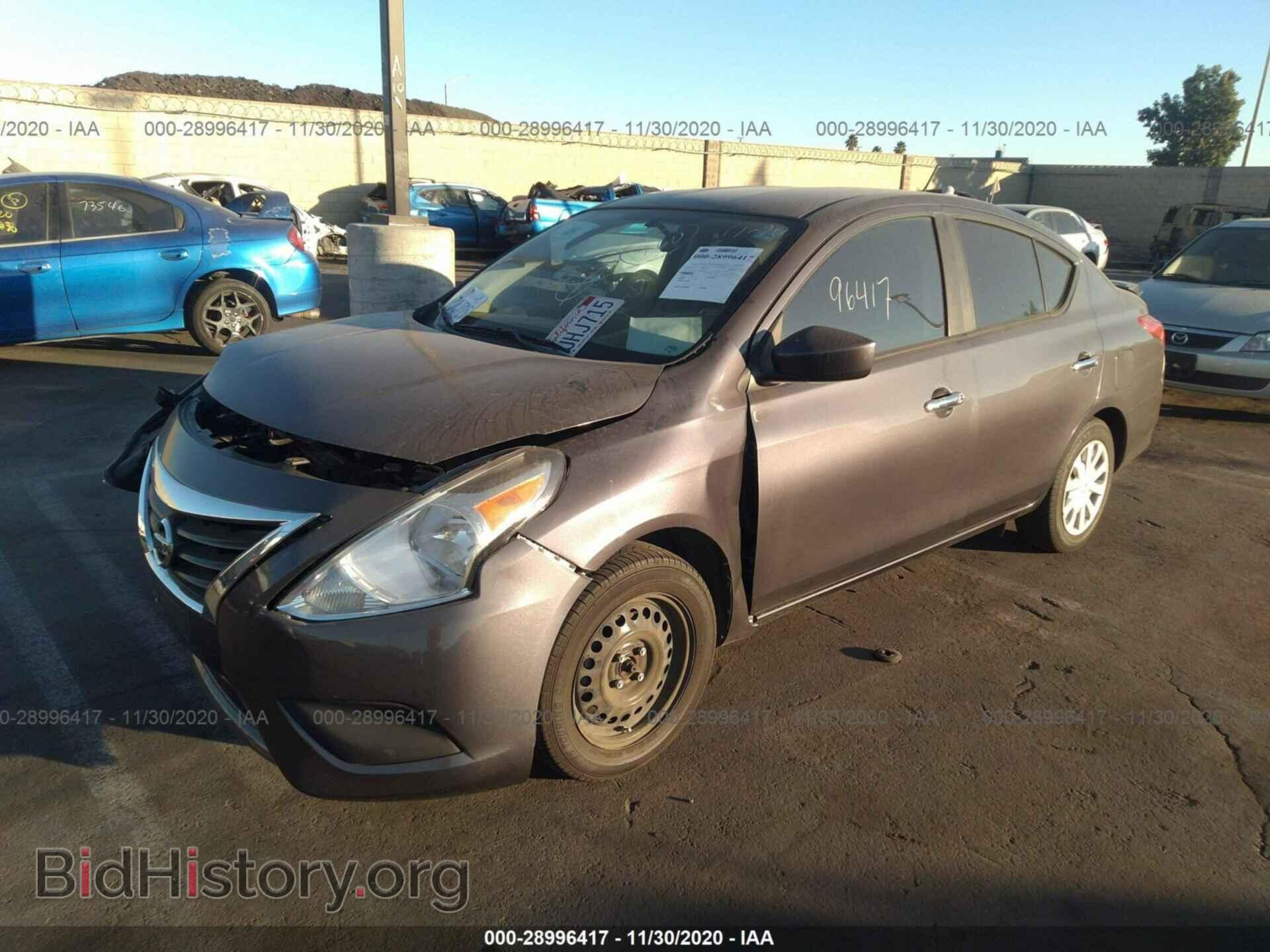 2015 NISSAN VERSA - VIN: 3N1CN7AP1FL886542 - Фото 2