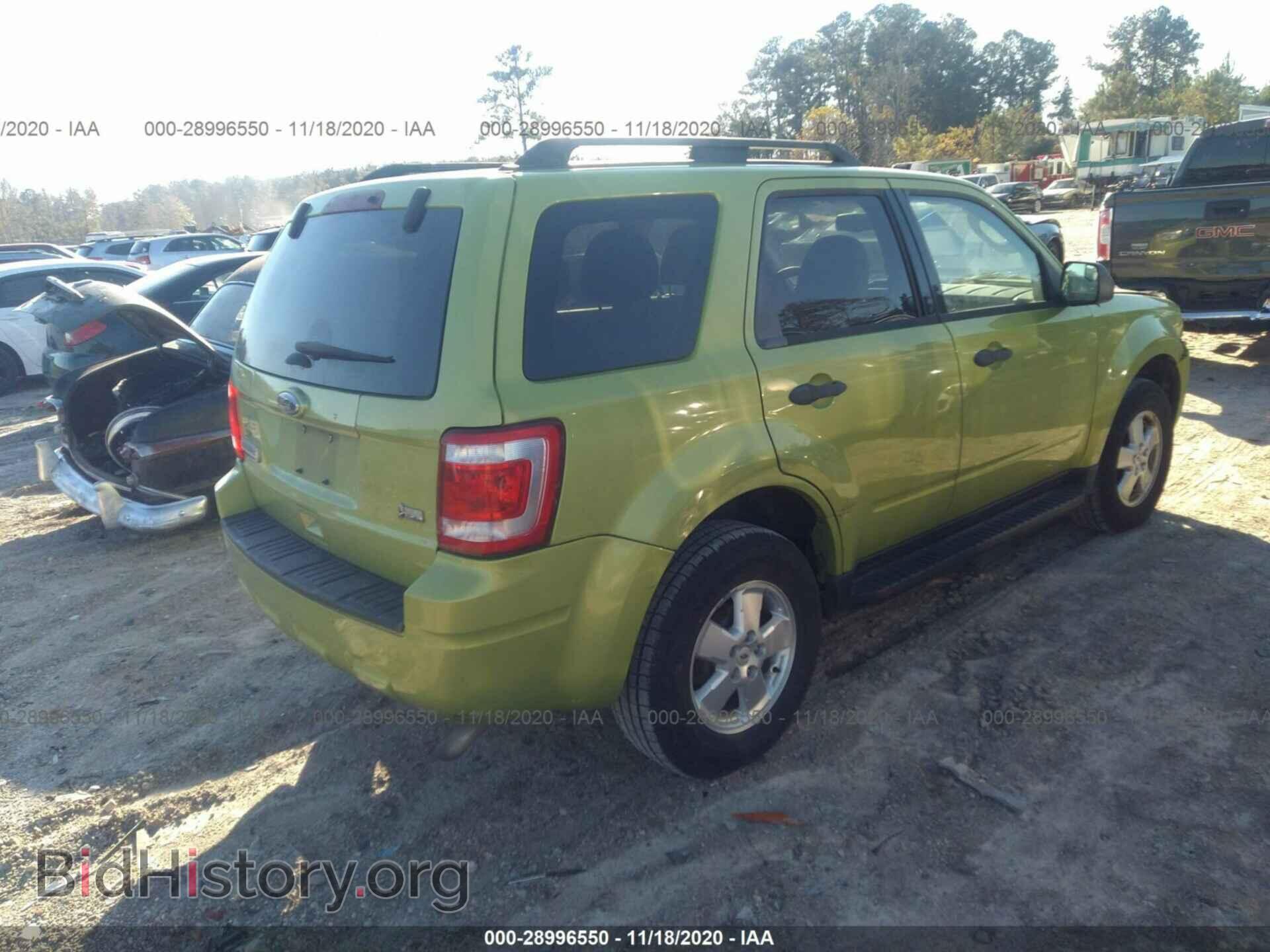 2011 FORD ESCAPE - VIN: 1FMCU0DG5BKB95203 - Фото 4