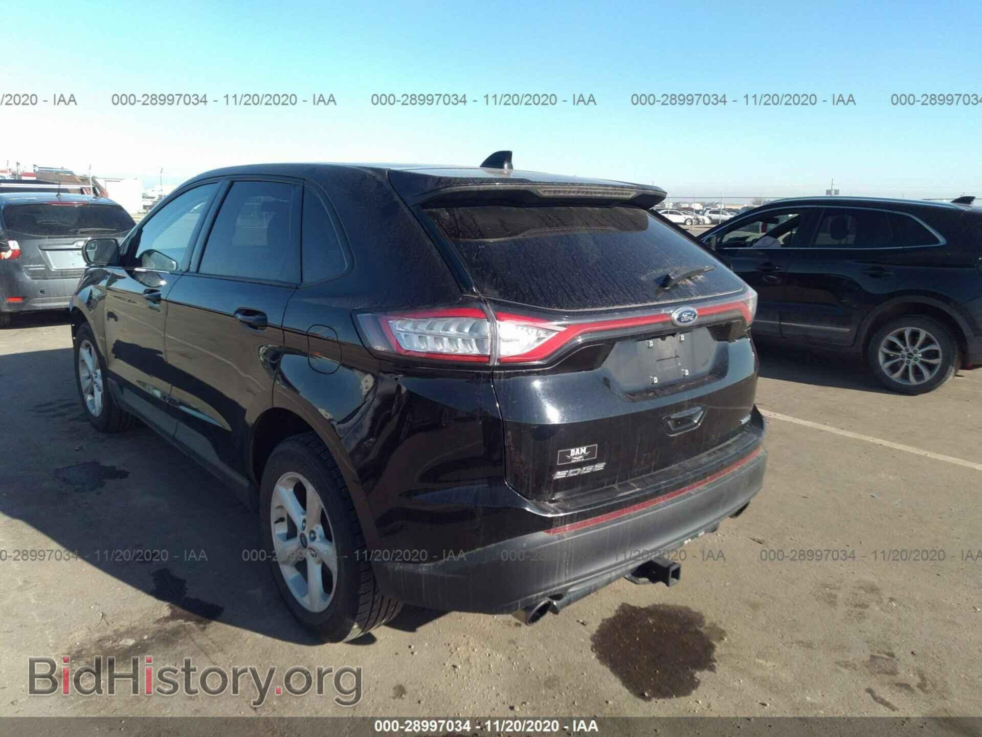 2016 FORD EDGE - VIN: 2FMPK4G99GBC00948 - Photo 3