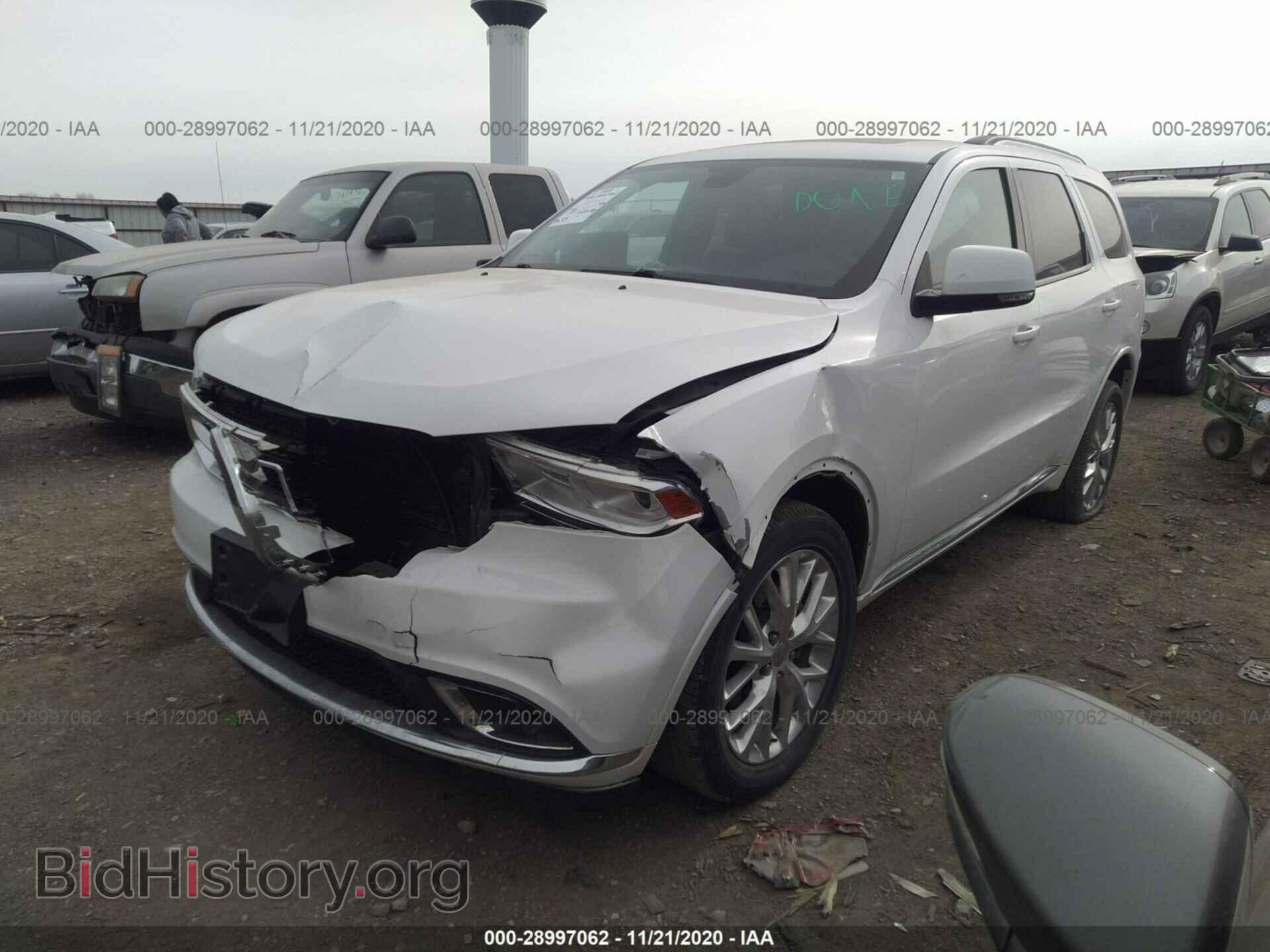 2016 DODGE DURANGO - VIN: 1C4RDJDG3GC486630 - Фото 2