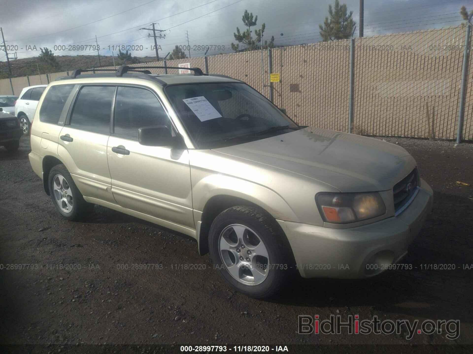 Photo JF1SG65693H750965 - SUBARU FORESTER 2003